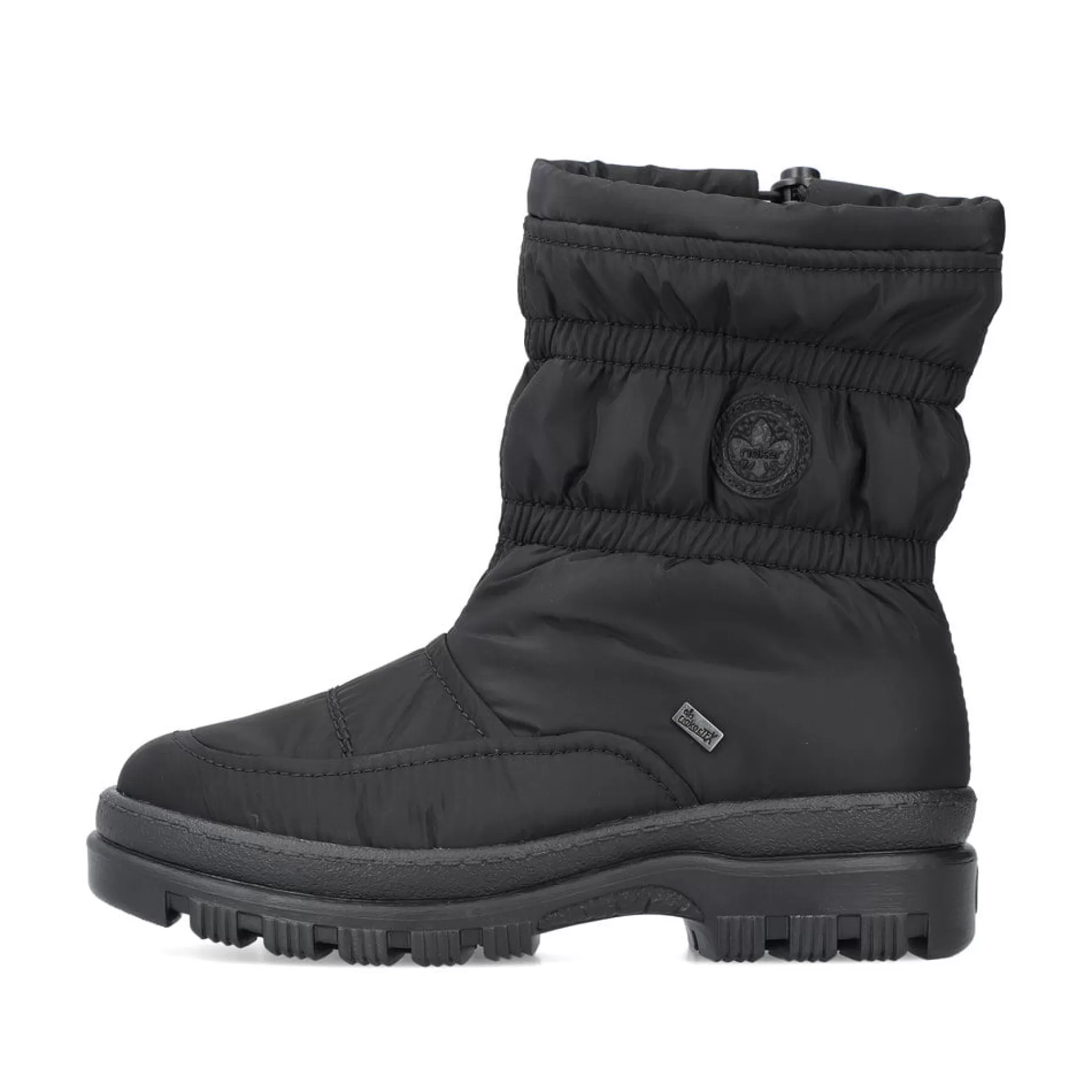 Best Sale Krotkie Botki Damskie W Kolorze Kruczoczarnym Damski Botki I Botki