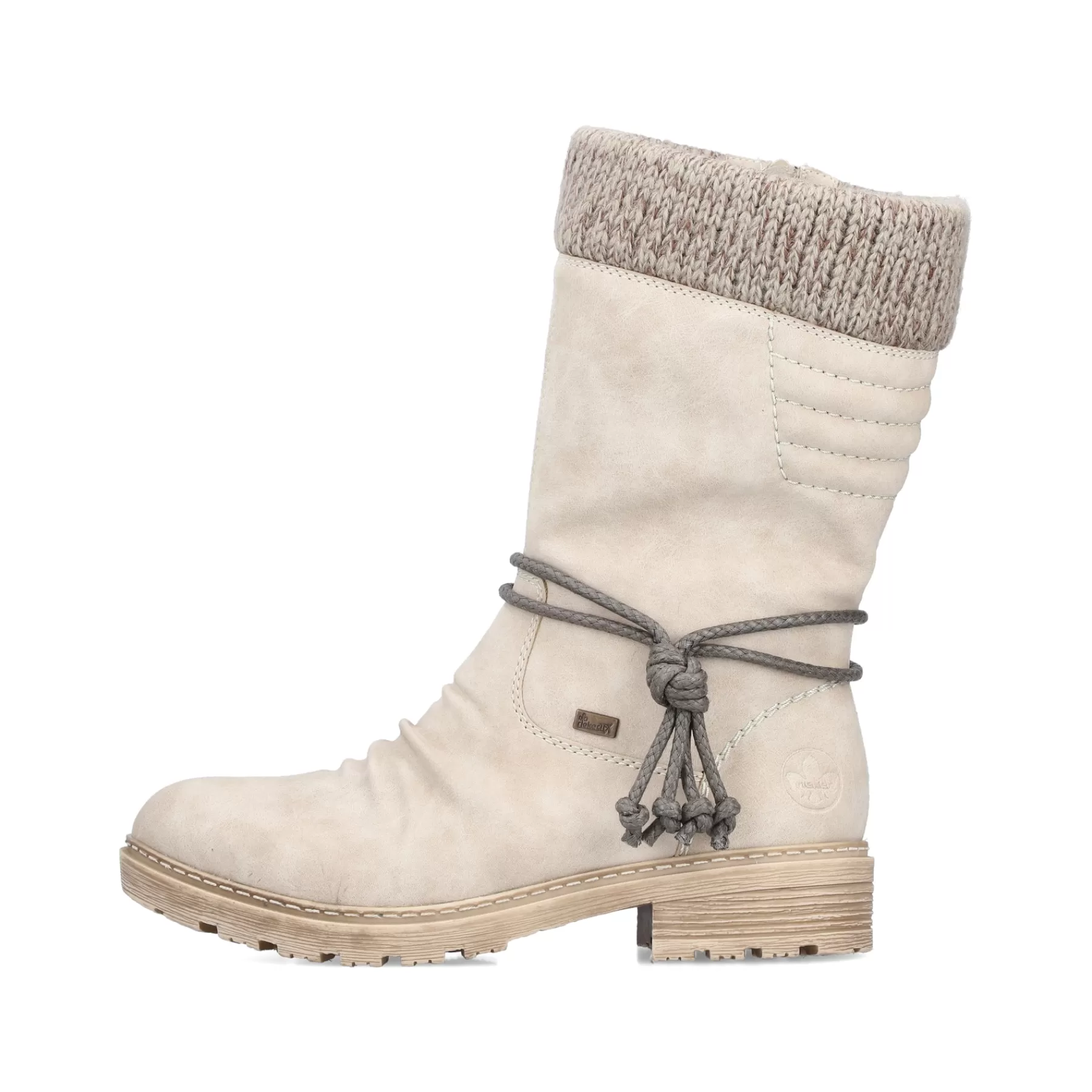 Flash Sale Krotkie Botki Damskie W Kolorze Piaskowego Bezu Damski Botki I Botki