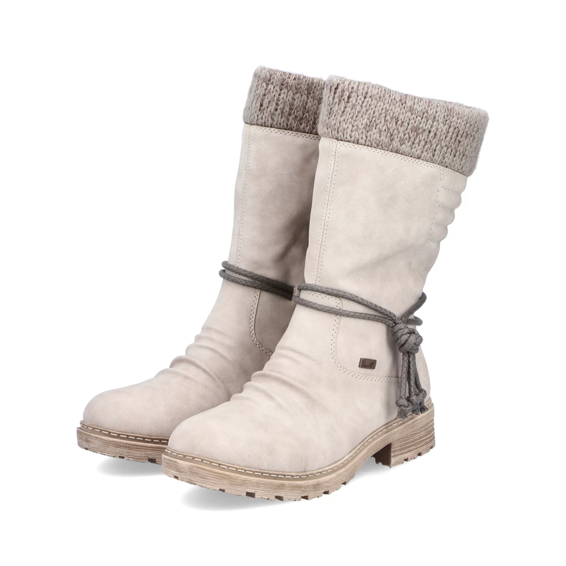 Flash Sale Krotkie Botki Damskie W Kolorze Piaskowego Bezu Damski Botki I Botki
