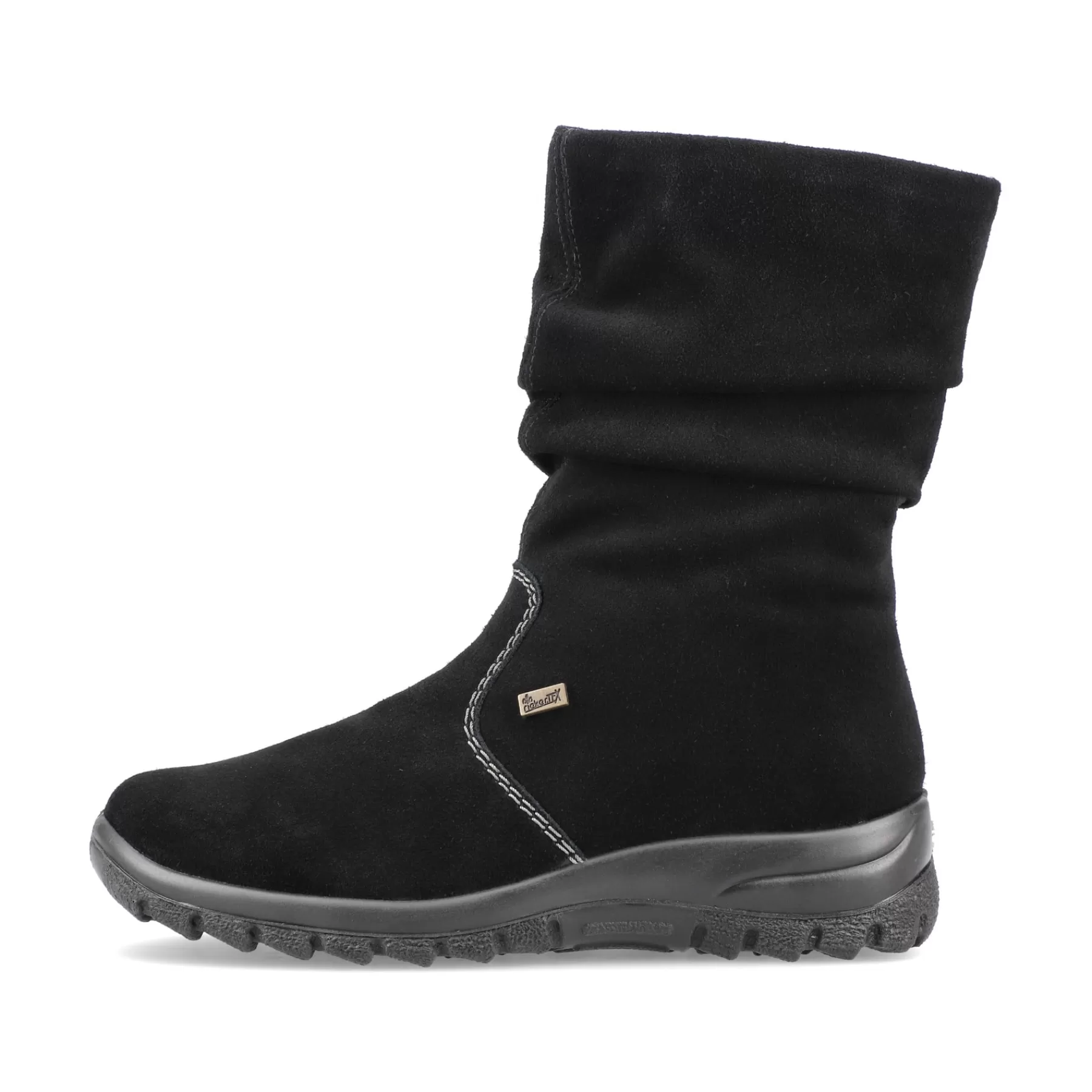 Clearance Krotkie Buty Damskie W Kolorze Ciemnej Czerni Damski Botki I Botki