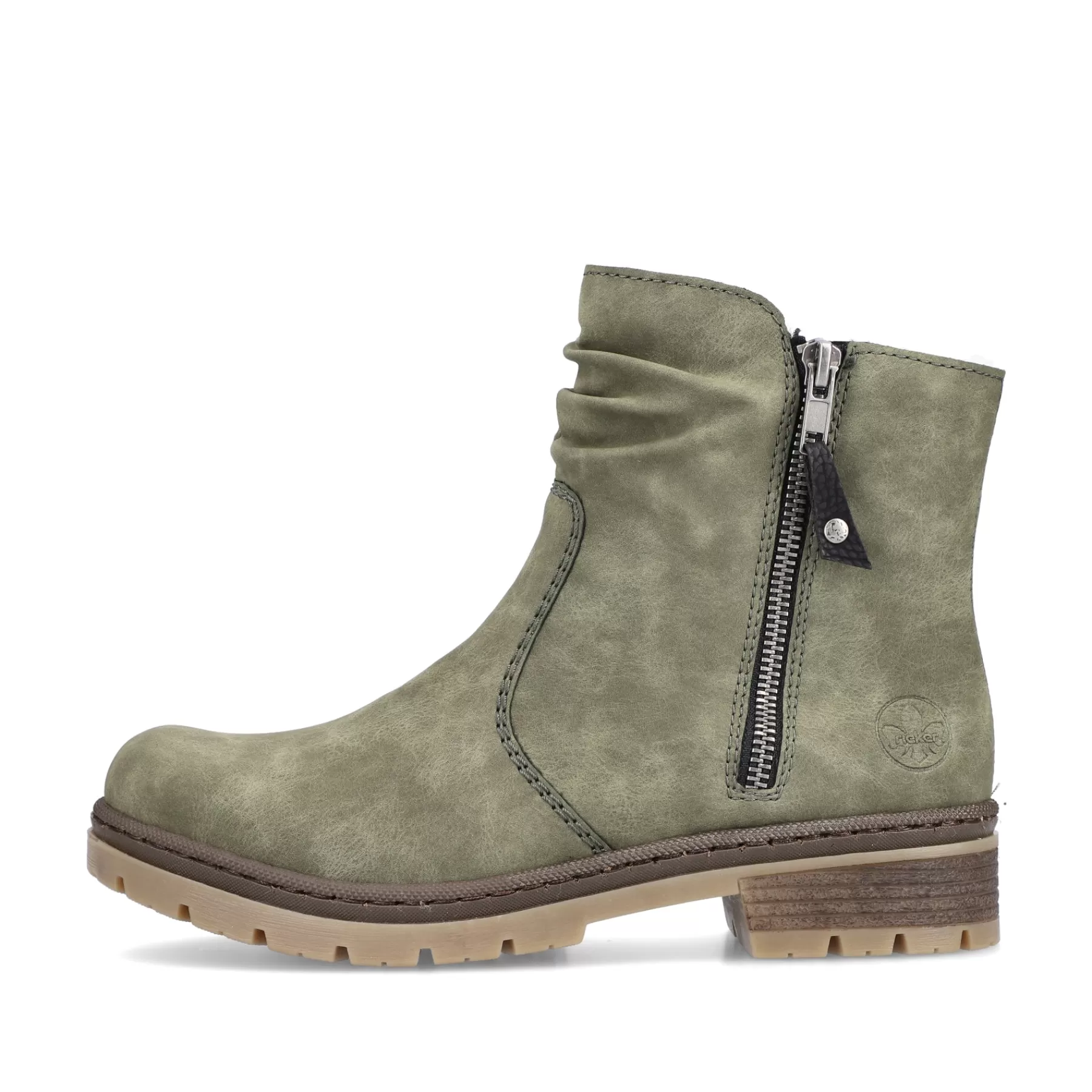 Flash Sale Krotkie Buty Damskie W Kolorze Zielonym Damski Botki I Botki