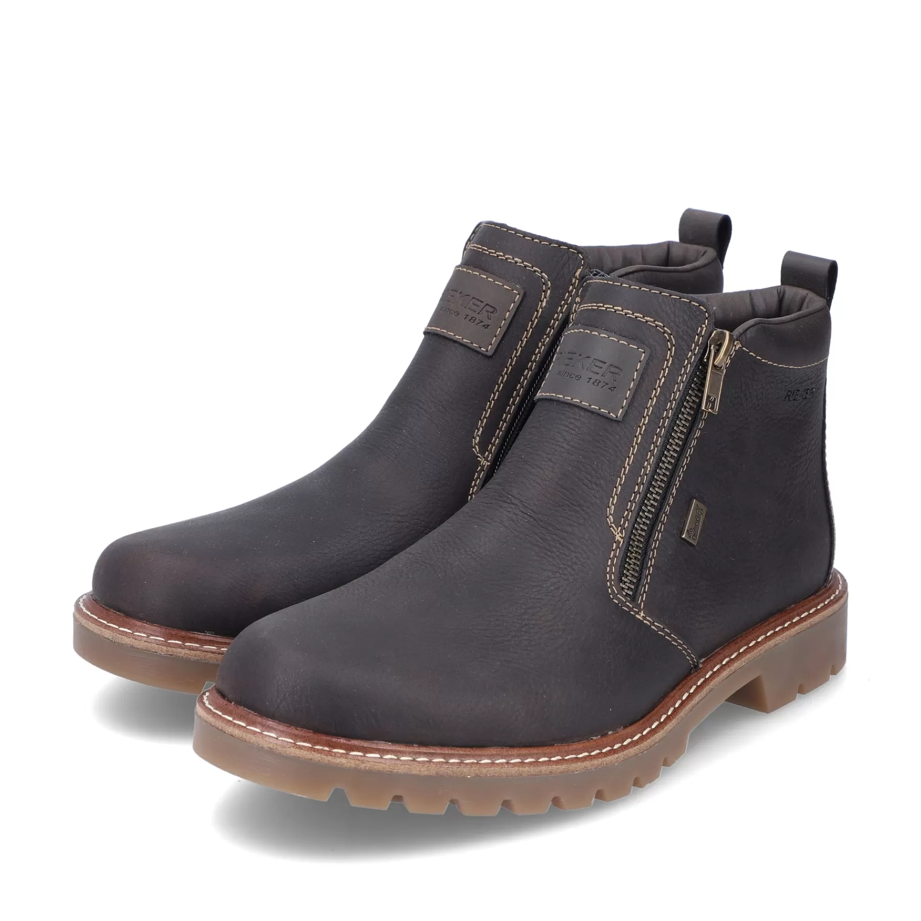 Best Sale Krotkie Buty Meskie Czarno-Brazowe Meskie Buty