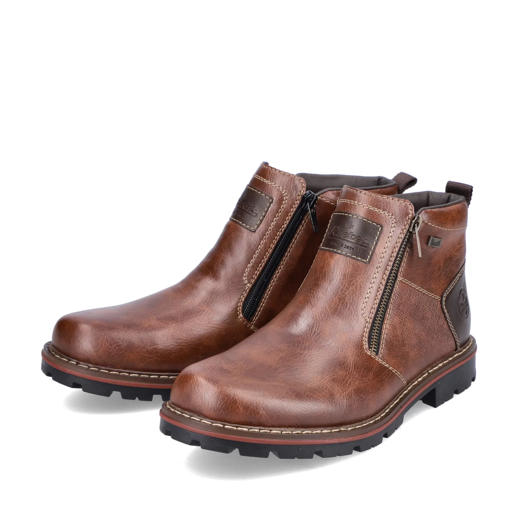 Shop Krotkie Buty Meskie W Kolorze Kawowego Brazu Meskie Buty