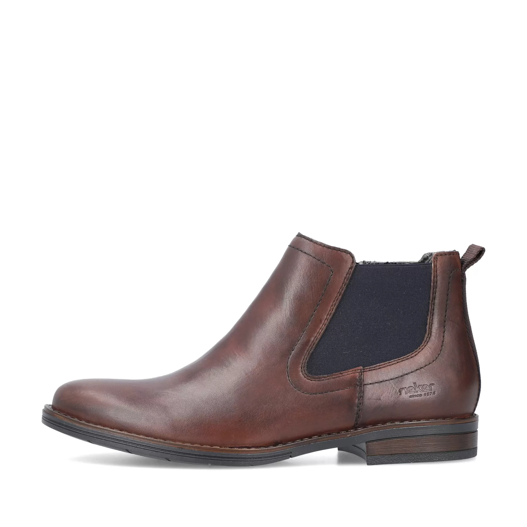 Fashion Meskie Buty Chelsea W Kolorze Kasztanowo-Brazowym Meskie Buty