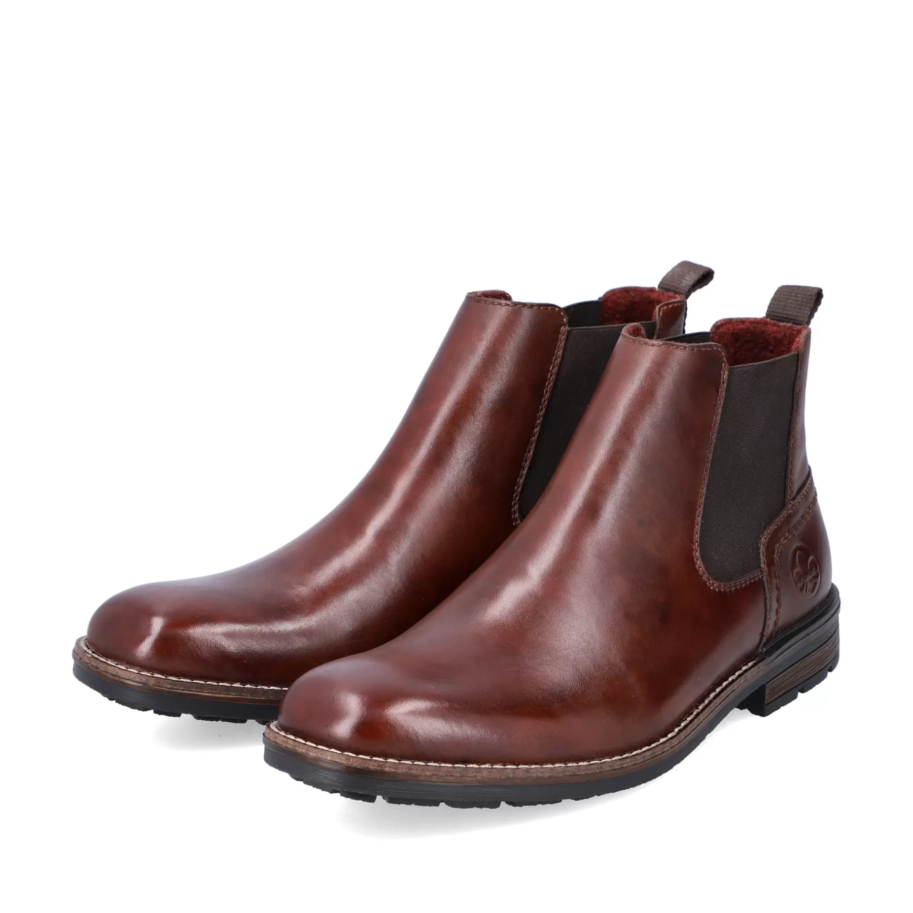Shop Meskie Buty Chelsea W Kolorze Kasztanowo-Brazowym Meskie Buty