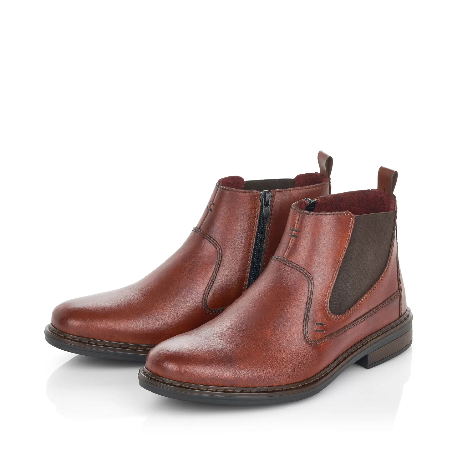 Sale Meskie Buty Chelsea W Kolorze Kawowo-Brazowym Meskie Buty