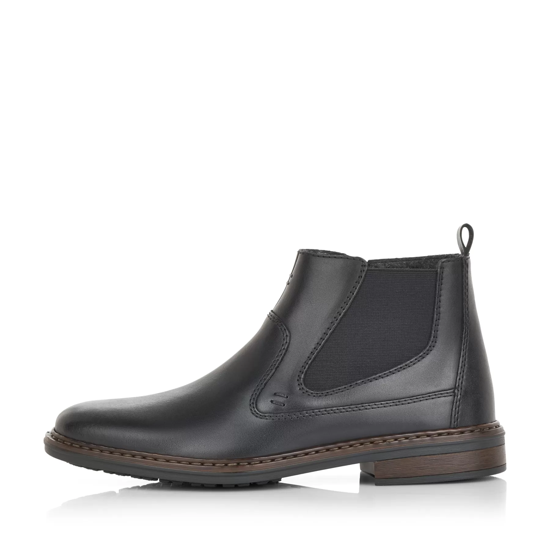 Cheap Meskie Buty Chelsea W Kolorze Kruczoczarnym Meskie Buty