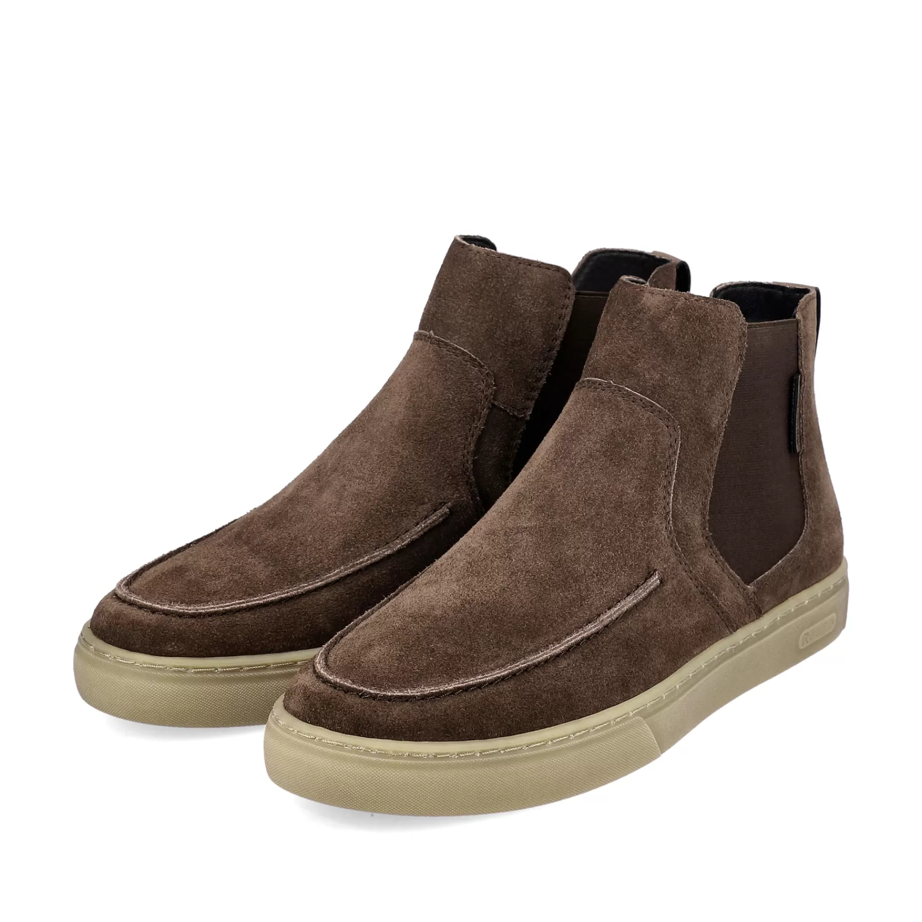 Store Meskie Buty Chelsea W Kolorze Mokki Meskie Buty