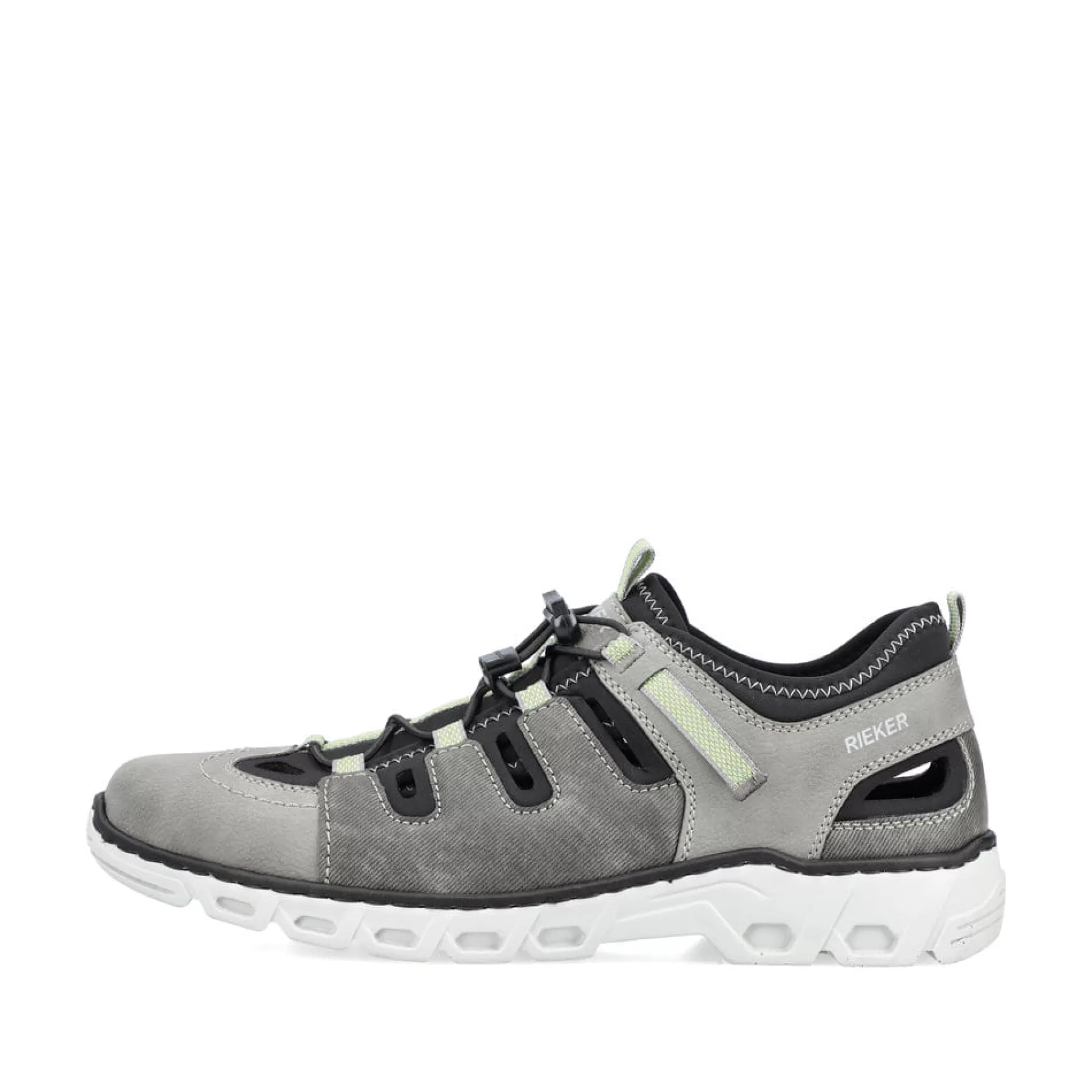Flash Sale Meskie Klapki W Kolorze Asfaltowo-Szarym Meskie Niskie Buty I Kapcie