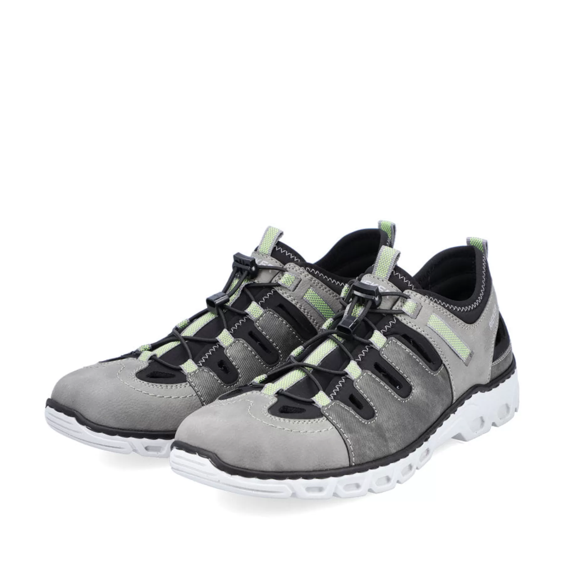 Flash Sale Meskie Klapki W Kolorze Asfaltowo-Szarym Meskie Niskie Buty I Kapcie