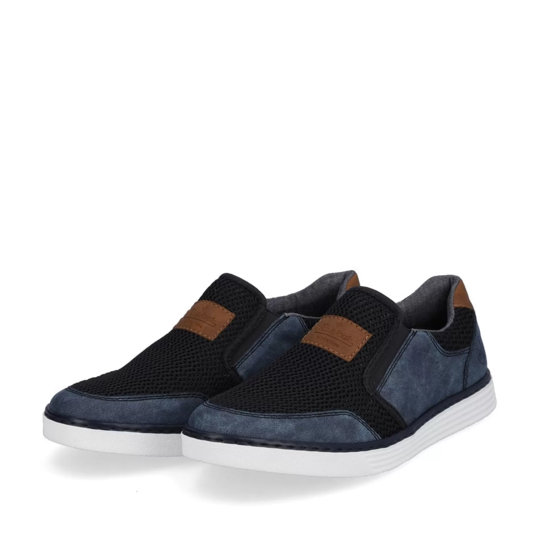 Fashion Meskie Klapki W Kolorze Oceanicznego Blekitu Meskie Niskie Buty I Kapcie
