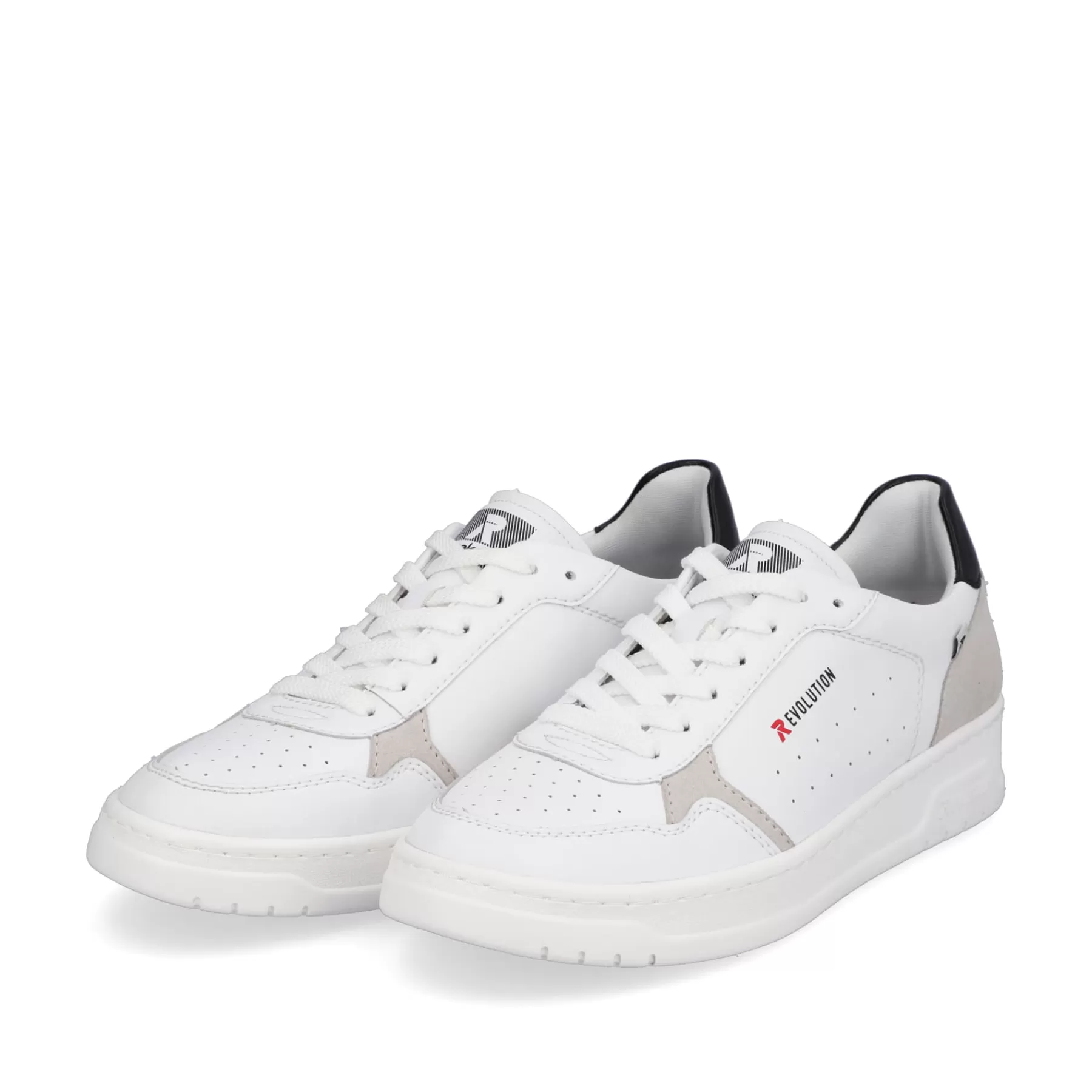 Outlet Meskie Niskie Tenisowki Brilliant-White Grafit-Szary Meskie Trampki
