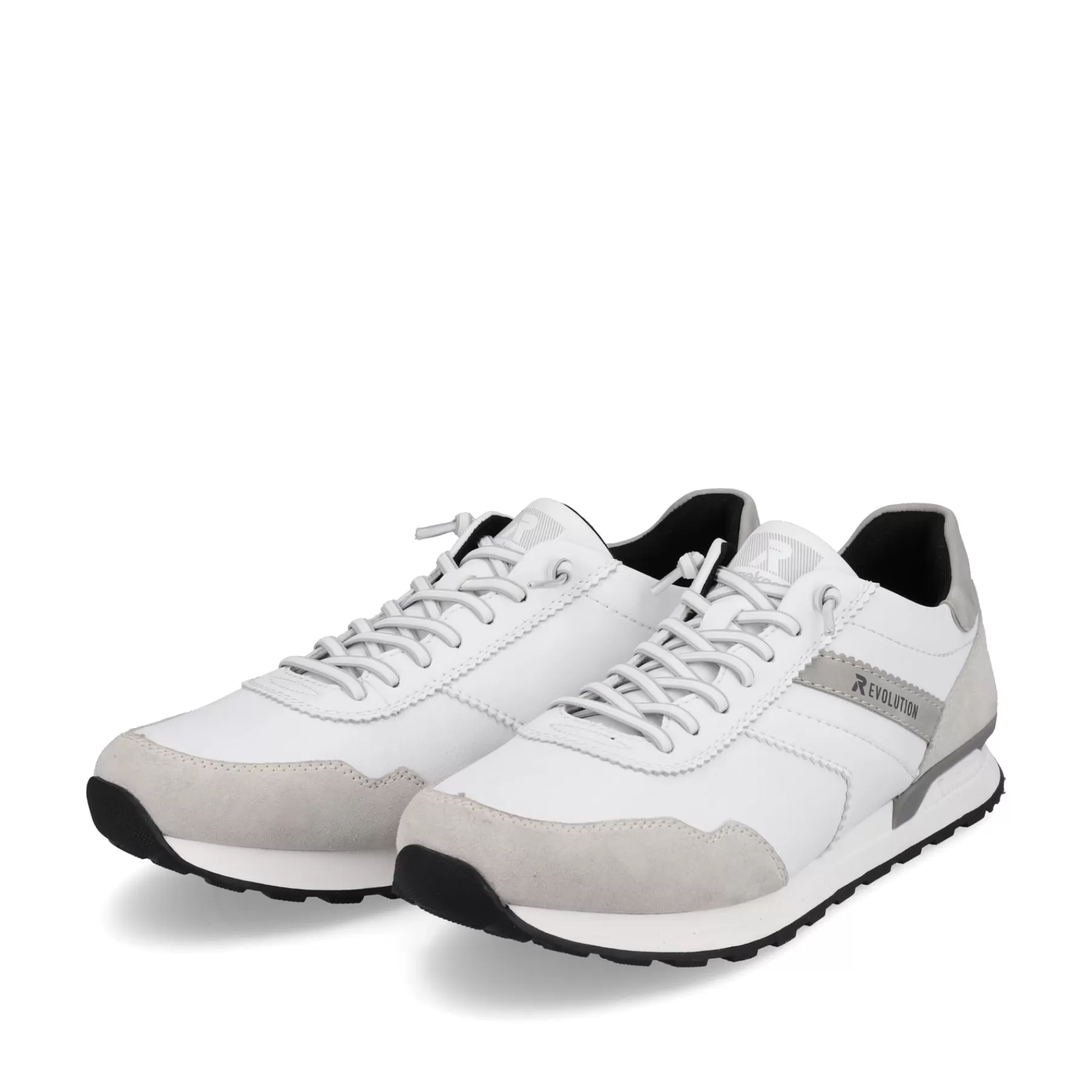 Sale Meskie Niskie Tenisowki Brilliant-White Grafit-Szary Meskie Trampki