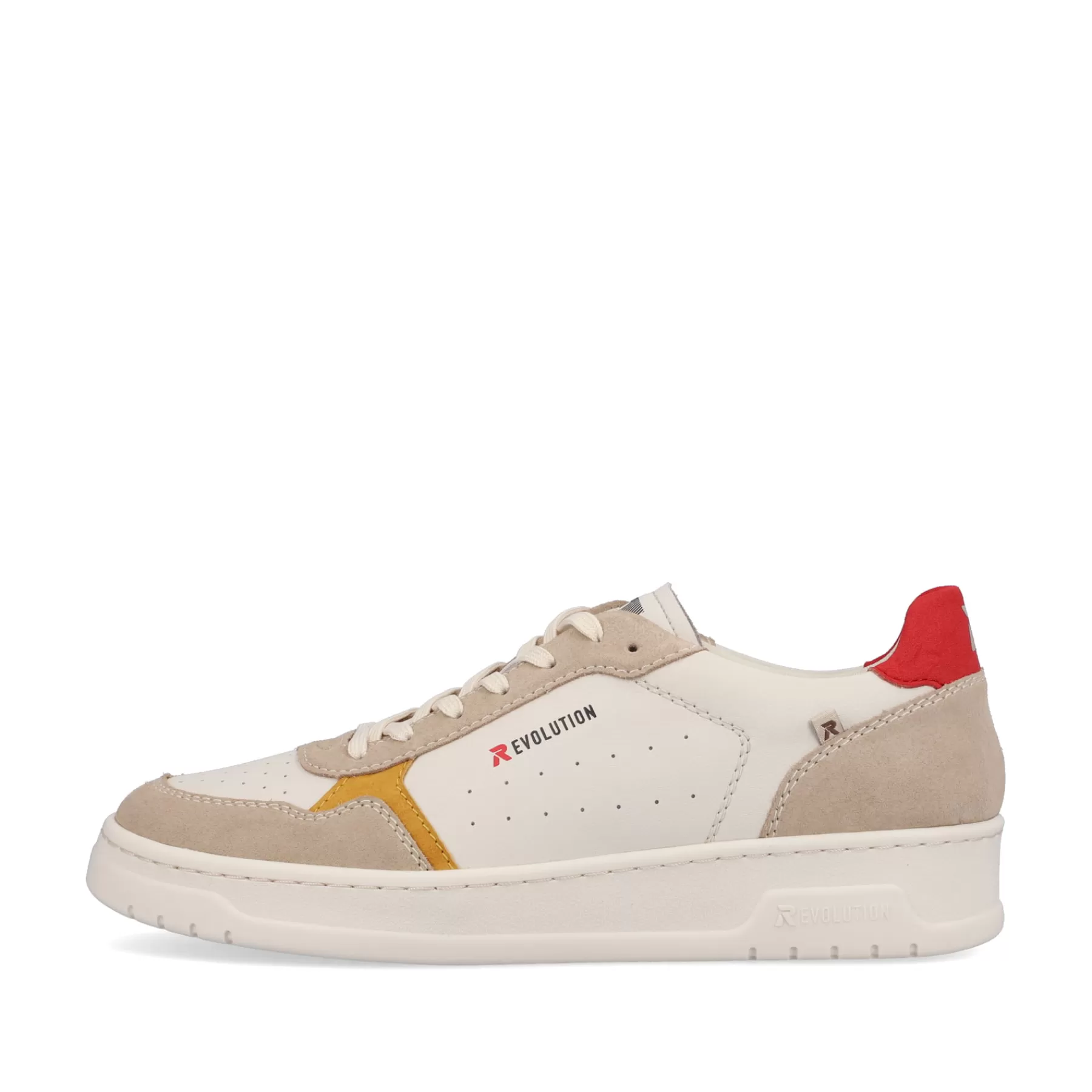 Store Meskie Niskie Tenisowki Vanilla-White Clay-Beige Meskie Sportowe Style