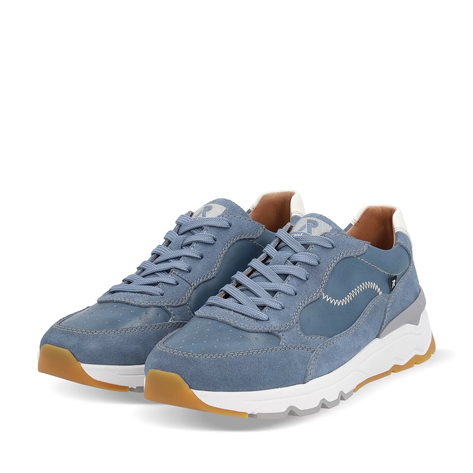 Outlet Meskie Niskie Tenisowki W Kolorze Oceanicznego Blekitu Meskie Trampki
