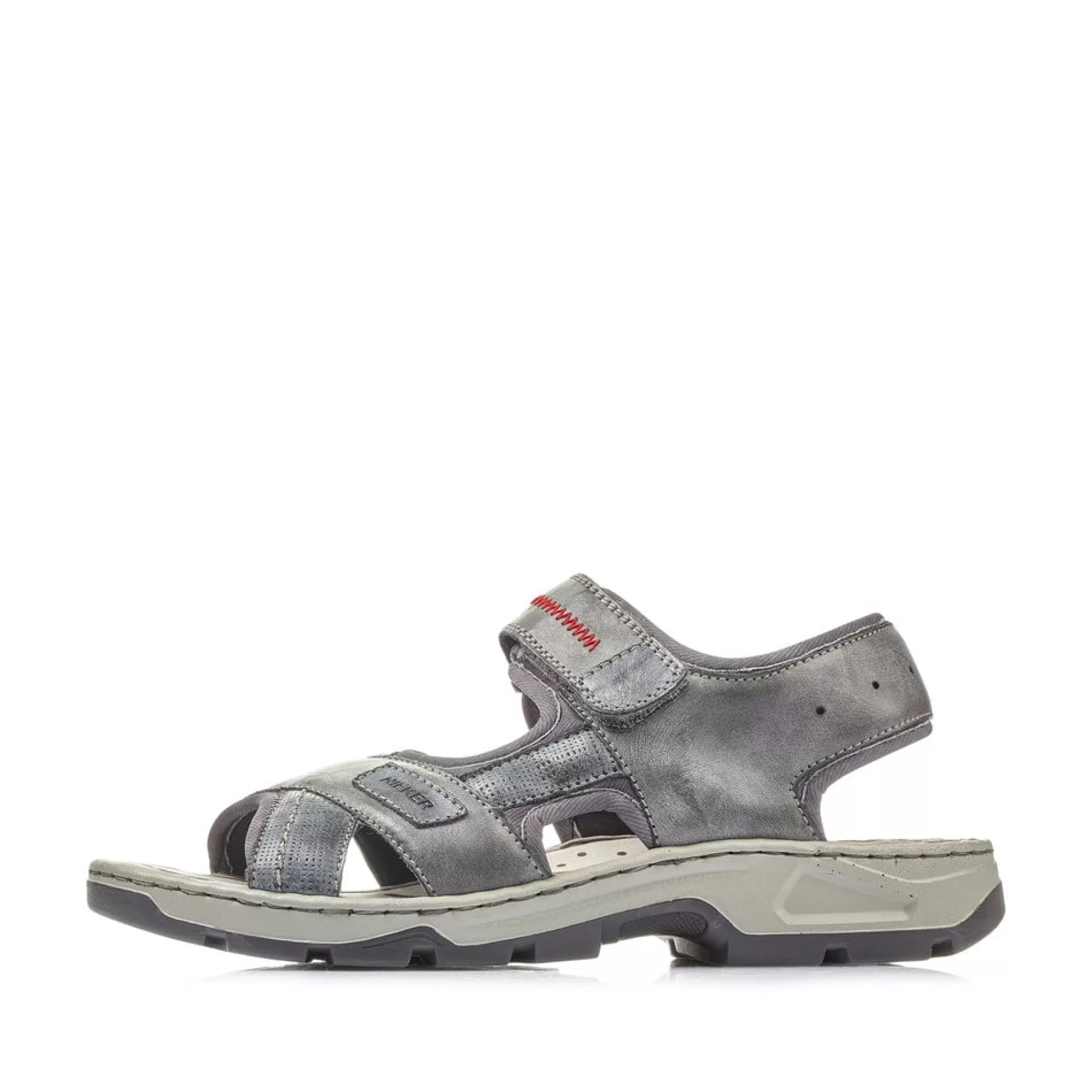 Best Sale Meskie Sandaly Trekkingowe W Kolorze Asfaltowo-Szarym Meskie Sandaly