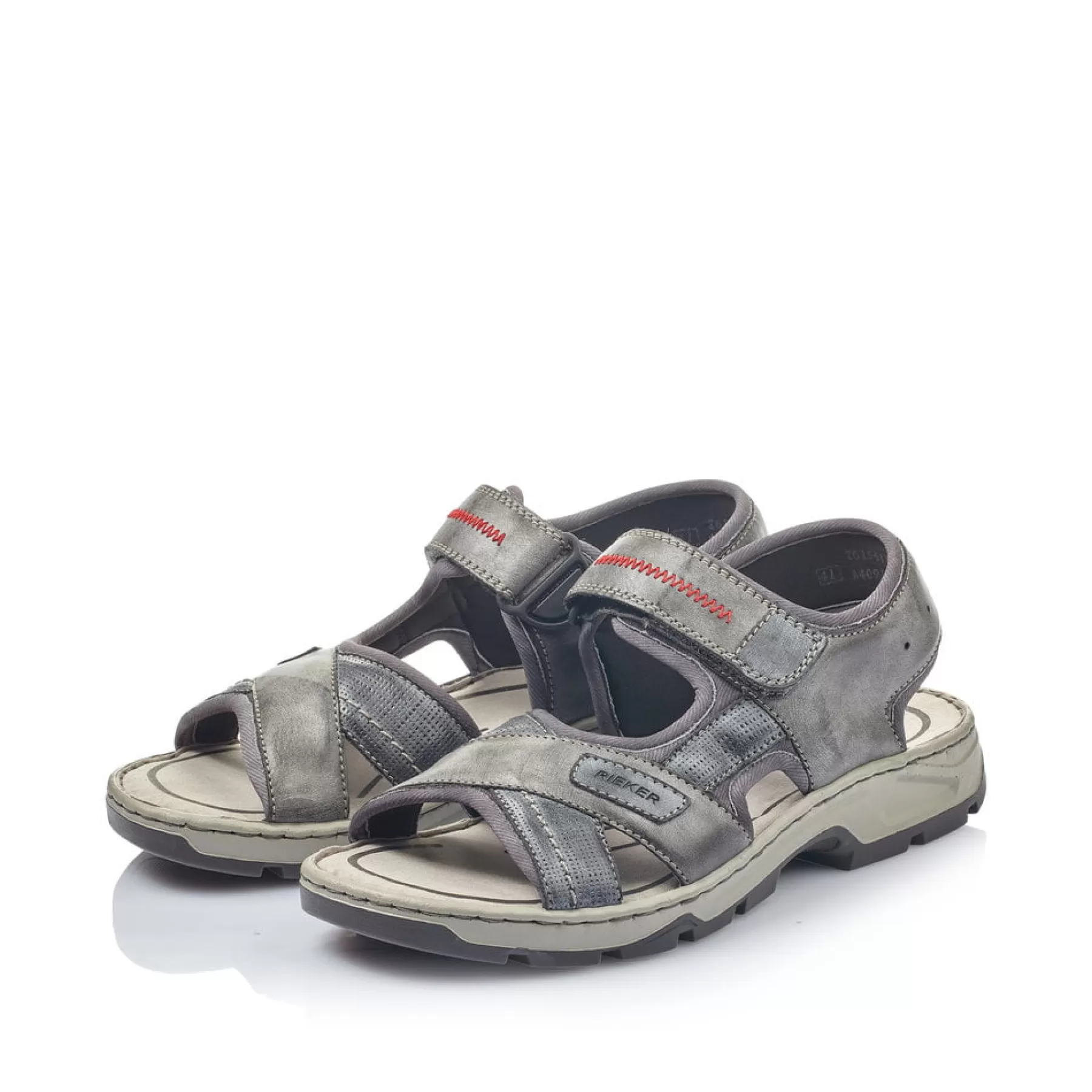 Best Sale Meskie Sandaly Trekkingowe W Kolorze Asfaltowo-Szarym Meskie Sandaly