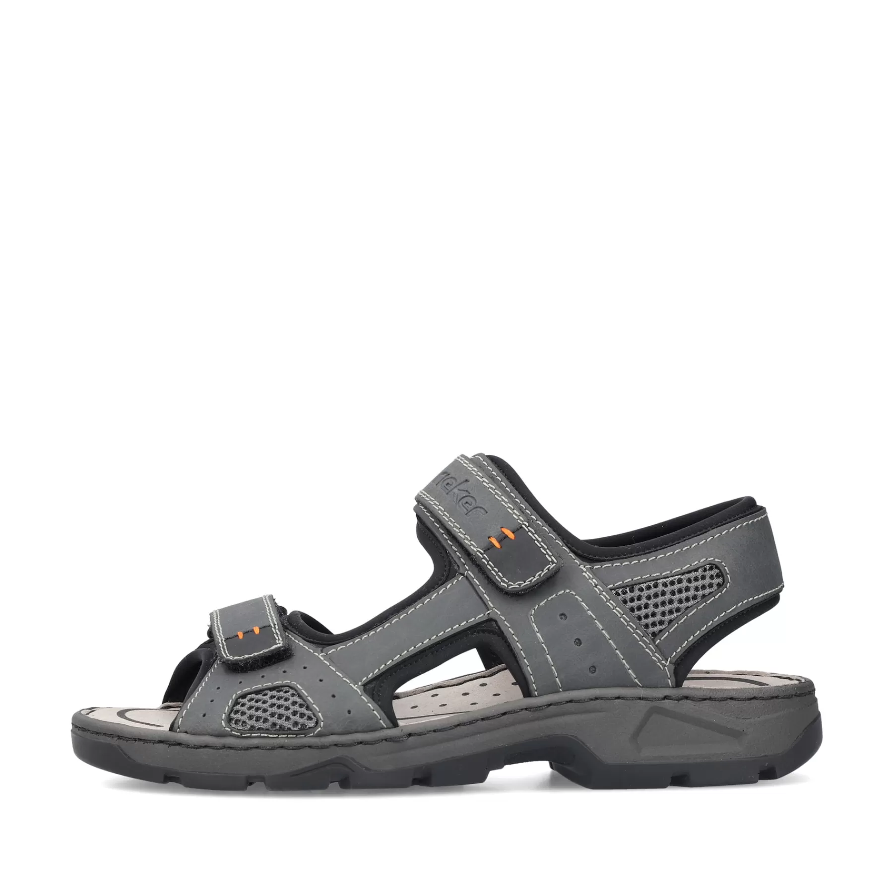 Outlet Meskie Sandaly Trekkingowe W Kolorze Ciemnoszarym Meskie Sandaly