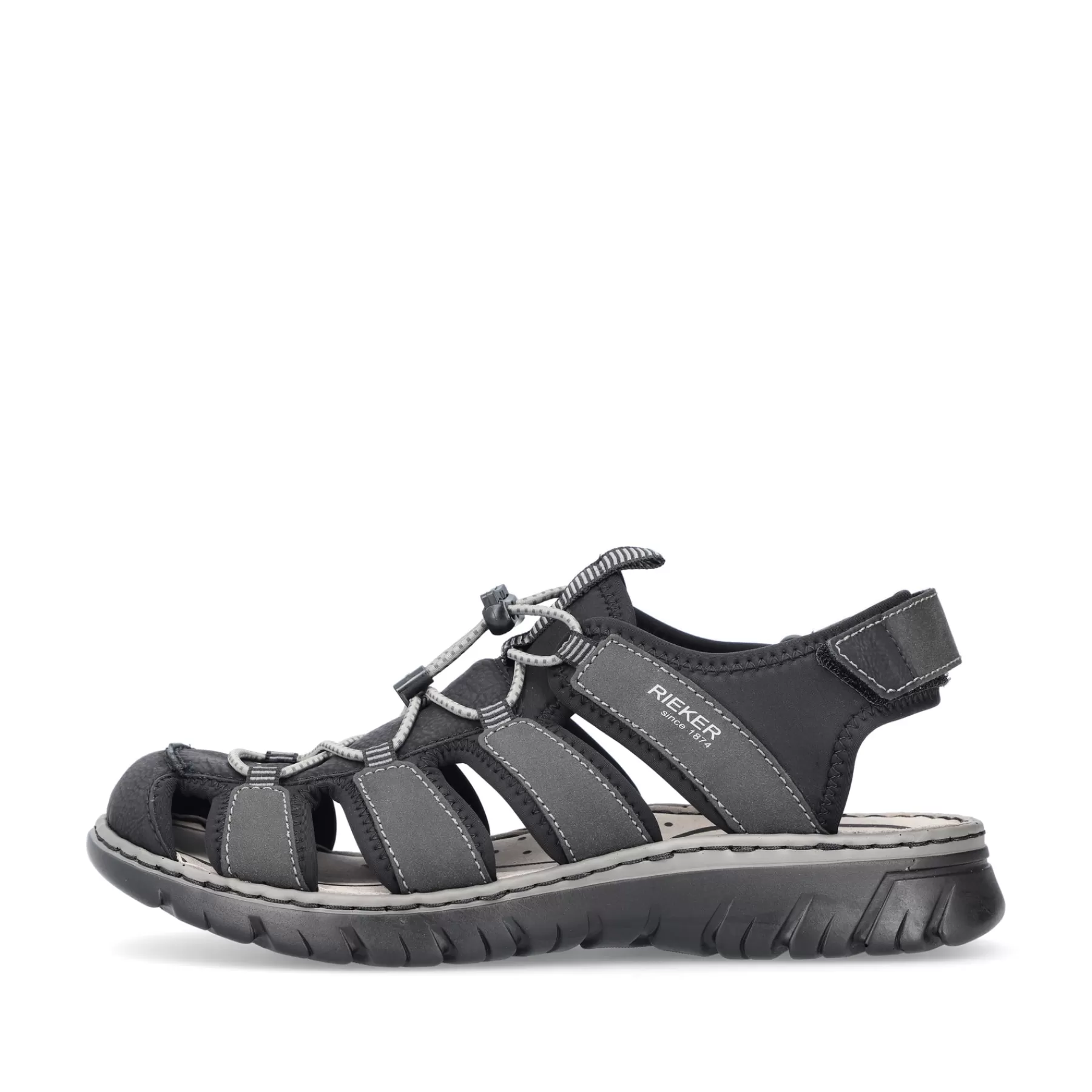Flash Sale Meskie Sandaly Trekkingowe W Kolorze Grafitowo-Czarnym Meskie Buty Na Lato