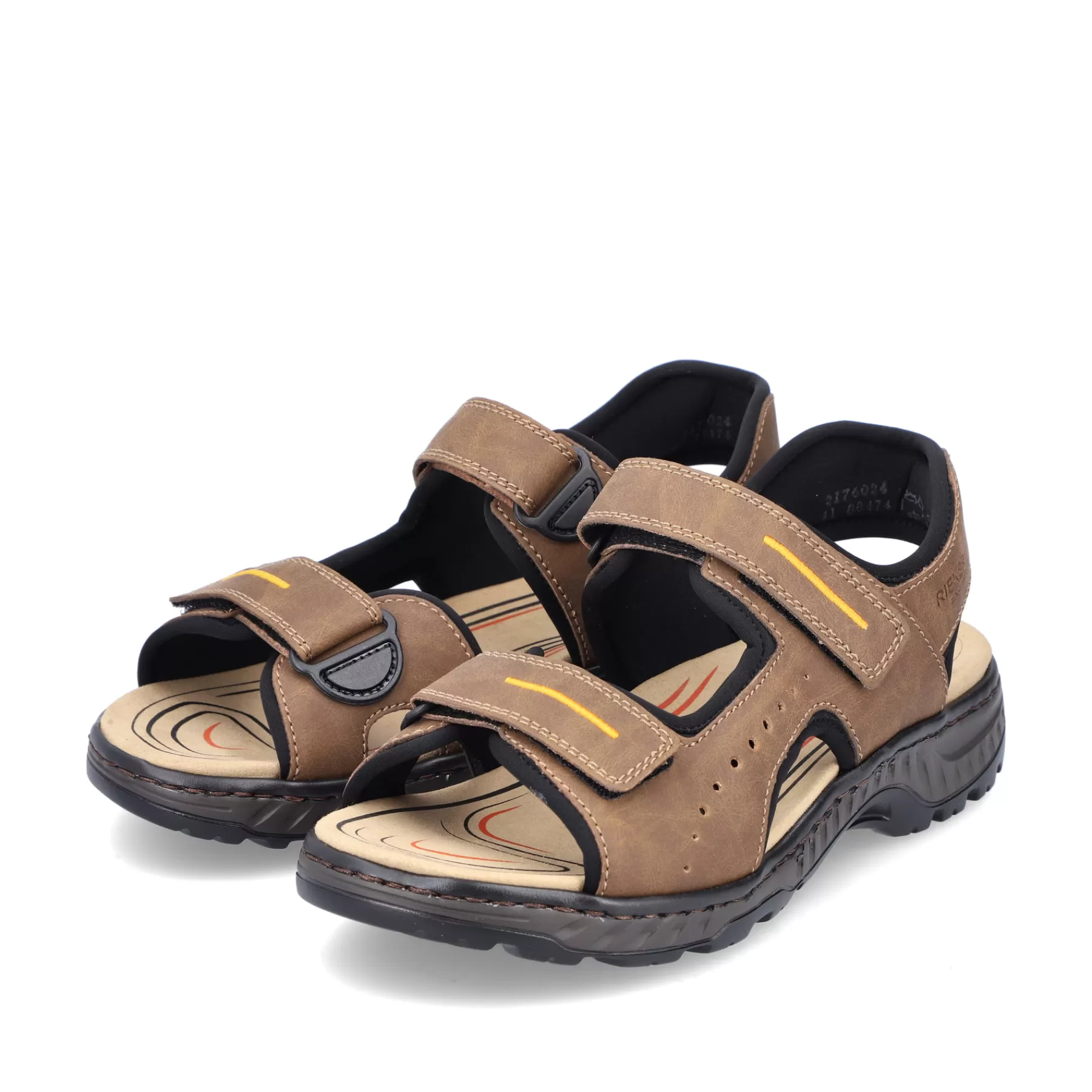 Flash Sale Meskie Sandaly Trekkingowe W Kolorze Kawowo-Brazowym Meskie Sandaly