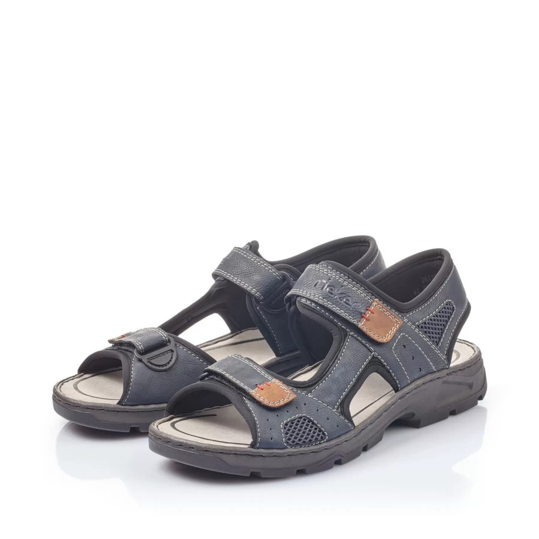 Clearance Meskie Sandaly Trekkingowe W Kolorze Oceanicznego Blekitu Meskie Sandaly