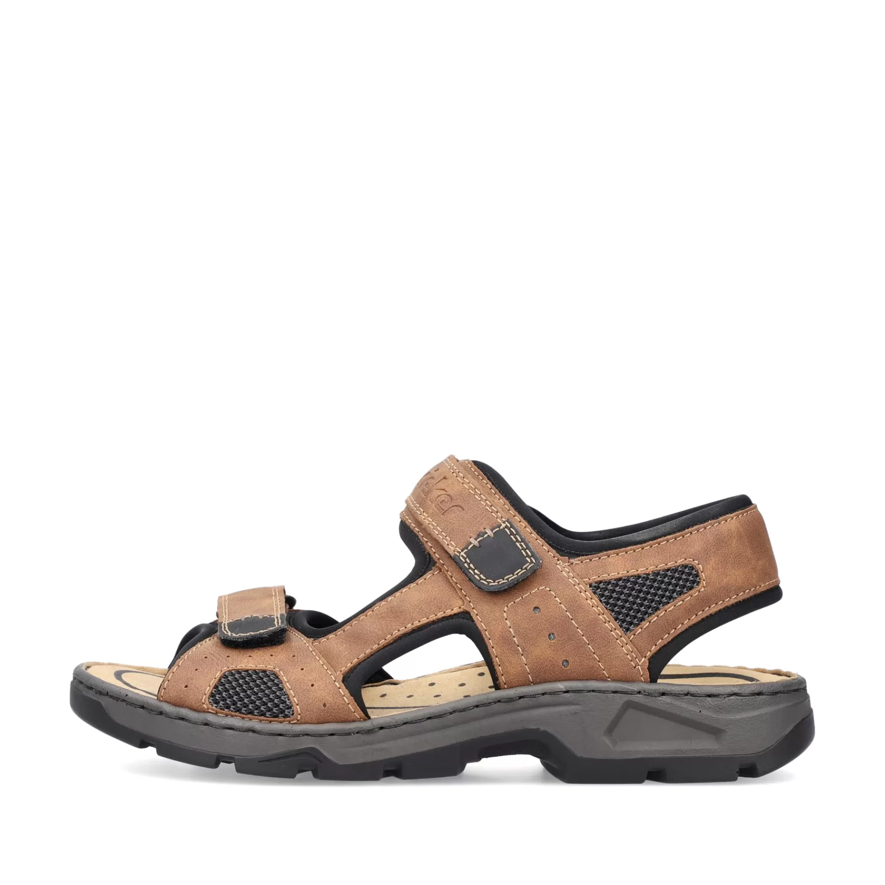 Outlet Meskie Sandaly Trekkingowe W Kolorze Orzechowo-Brazowym Meskie Sandaly