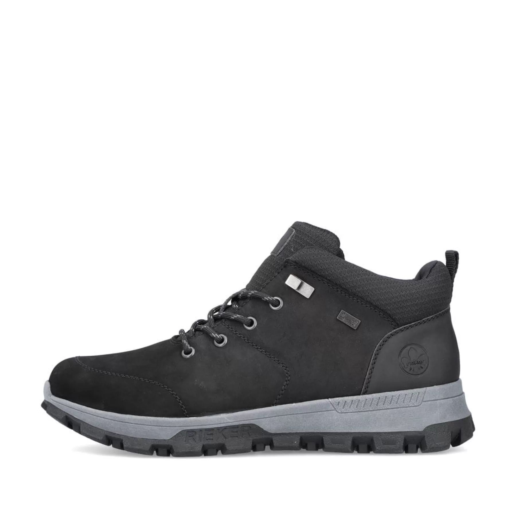 Outlet Meskie Sznurowane Buty , Asfaltowe, Czarne Meskie Buty