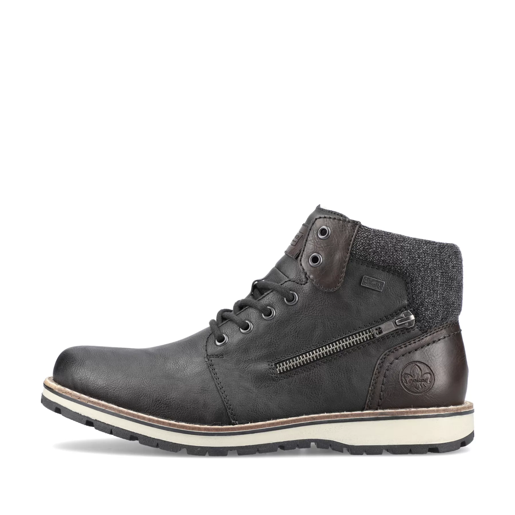 Discount Meskie Sznurowane Buty , Asfaltowe, Czarne Meskie Buty