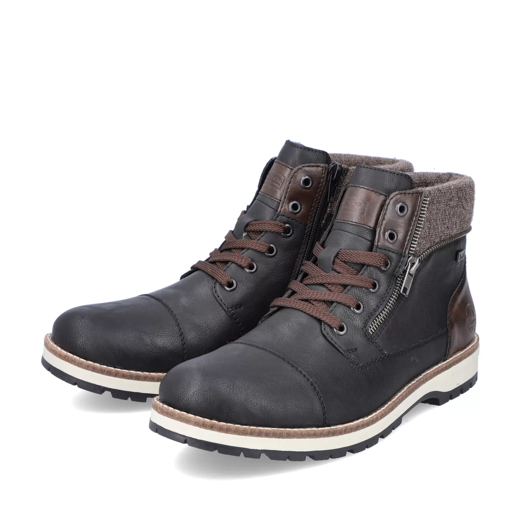 Store Meskie Sznurowane Buty , Nocna, Czarna Meskie Buty