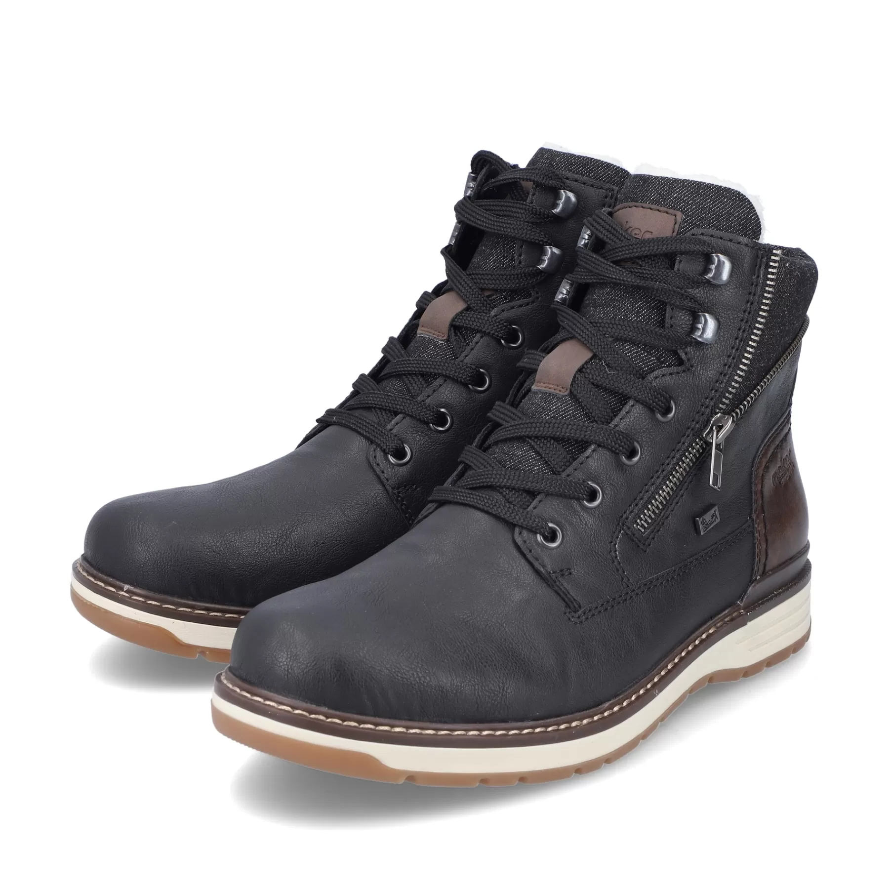 Discount Meskie Sznurowane Buty , Nocna, Czarna Meskie Buty