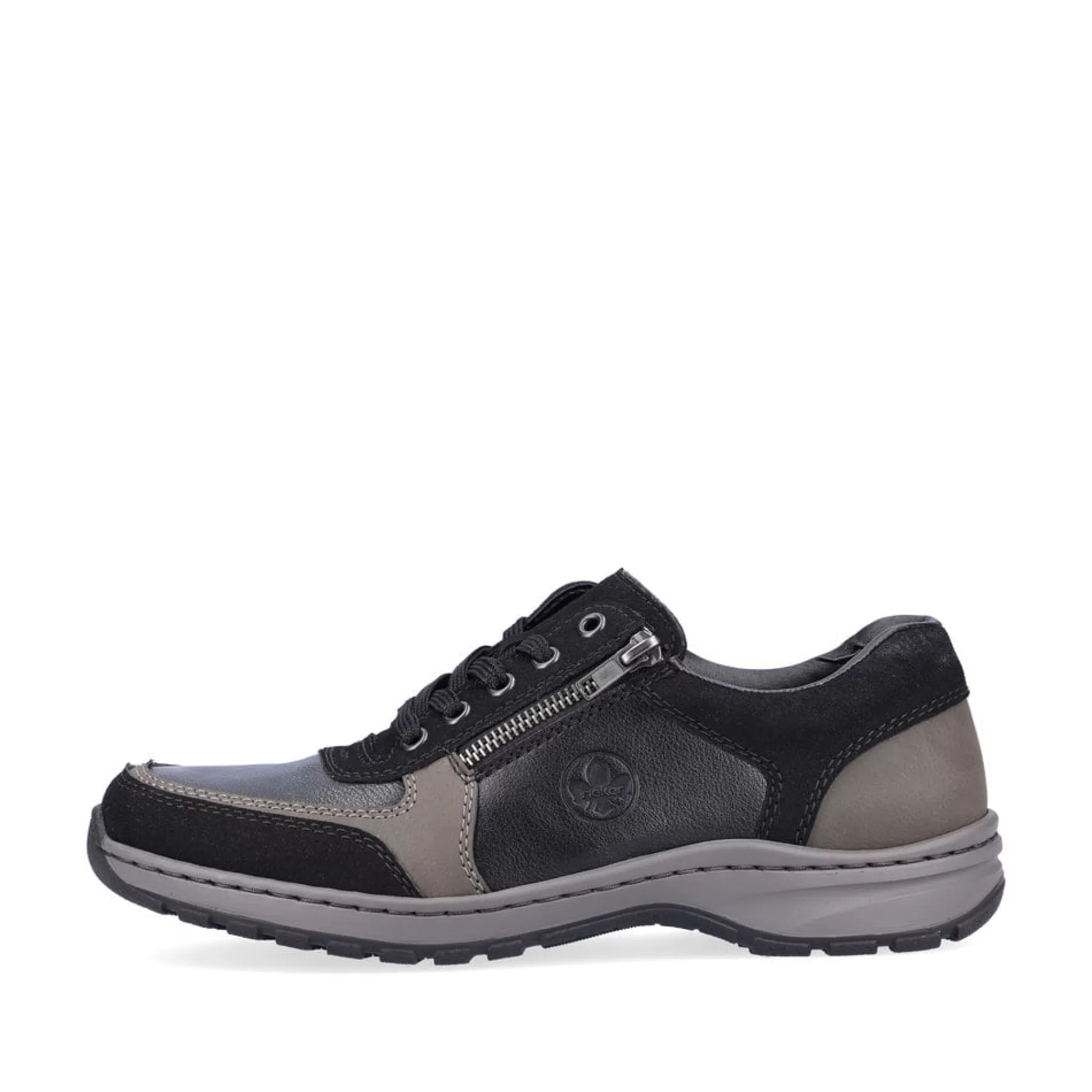 Cheap Meskie Sznurowane Buty W Kolorze Asfaltowo-Czarnym Meskie Niskie Buty I Kapcie