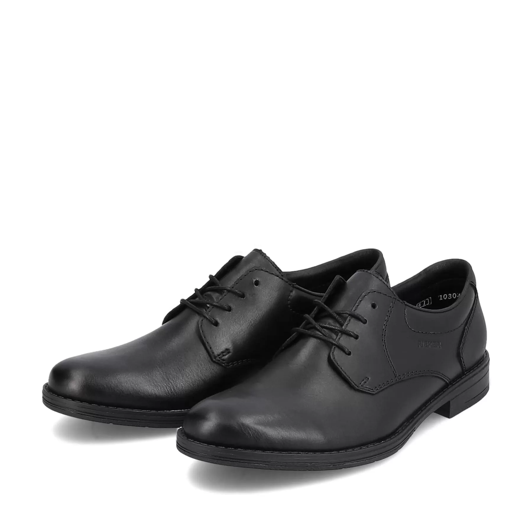 Fashion Meskie Sznurowane Buty W Kolorze Ciemnej Czerni Meskie Niskie Buty I Kapcie