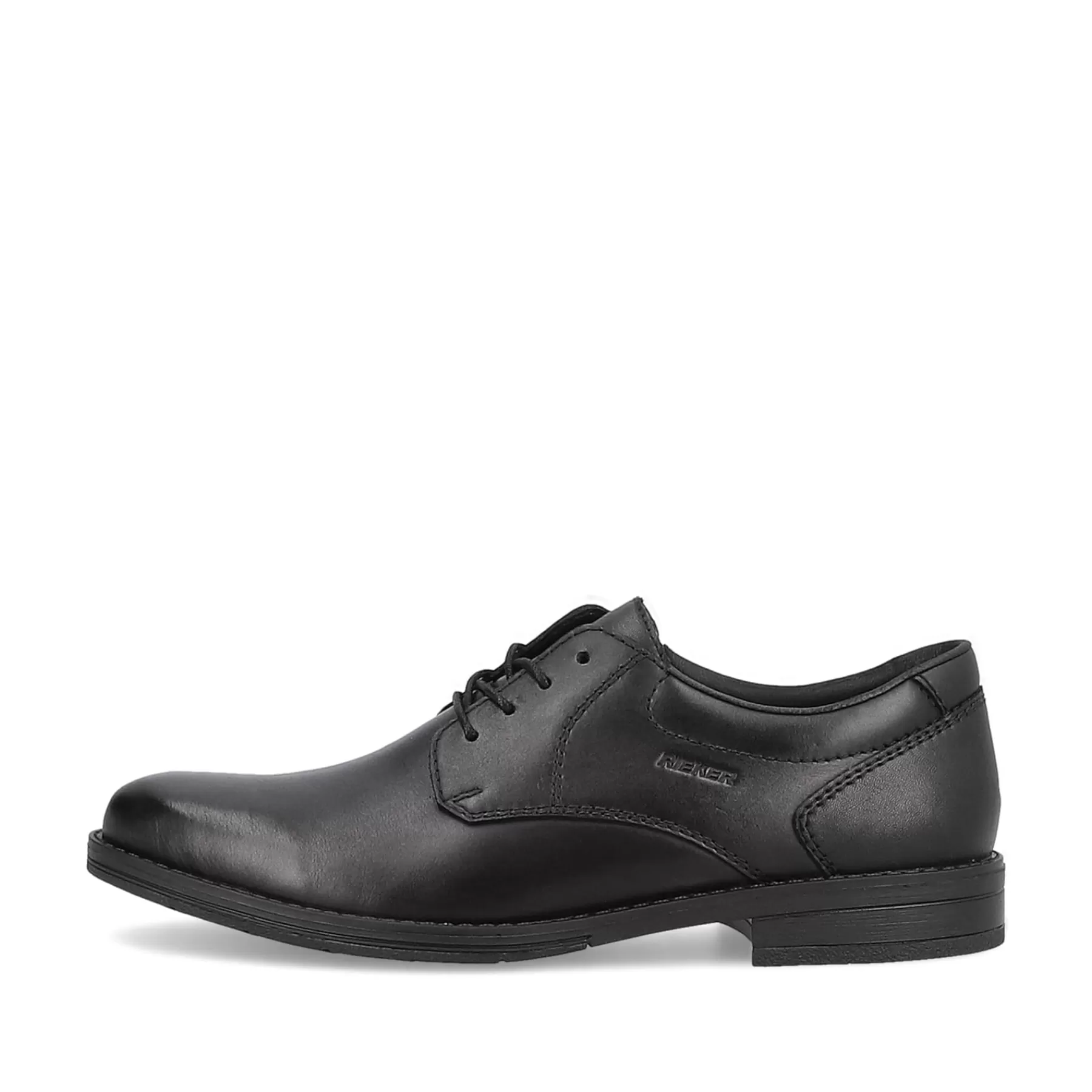 Fashion Meskie Sznurowane Buty W Kolorze Ciemnej Czerni Meskie Niskie Buty I Kapcie