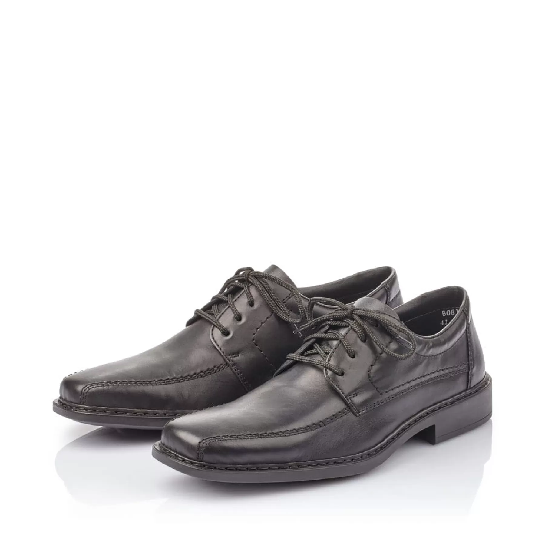 Fashion Meskie Sznurowane Buty W Kolorze Czarnym, Blyszczacym Meskie Buty Biznesowe