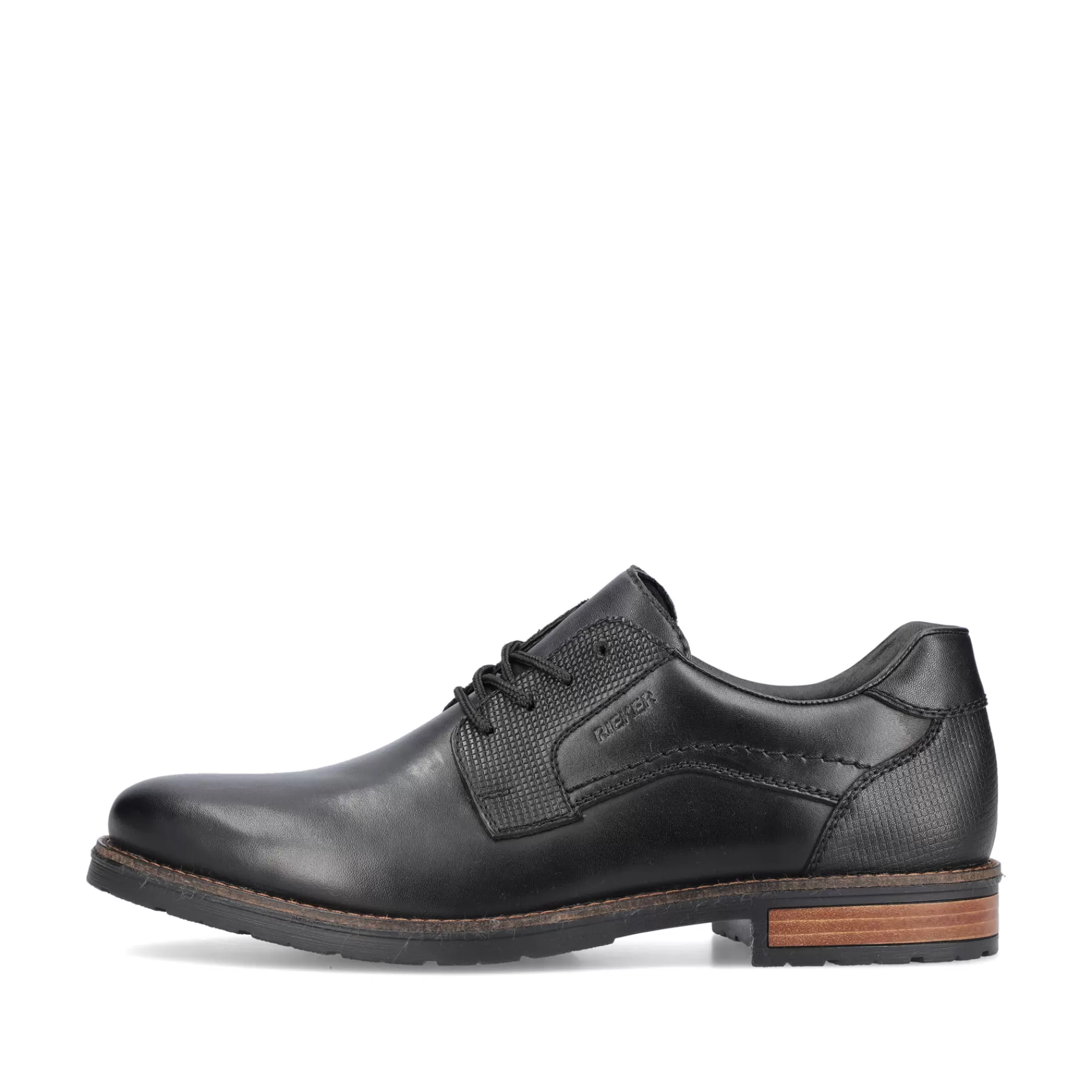 Hot Meskie Sznurowane Buty W Kolorze Czarnym, Blyszczacym Meskie Buty Biznesowe