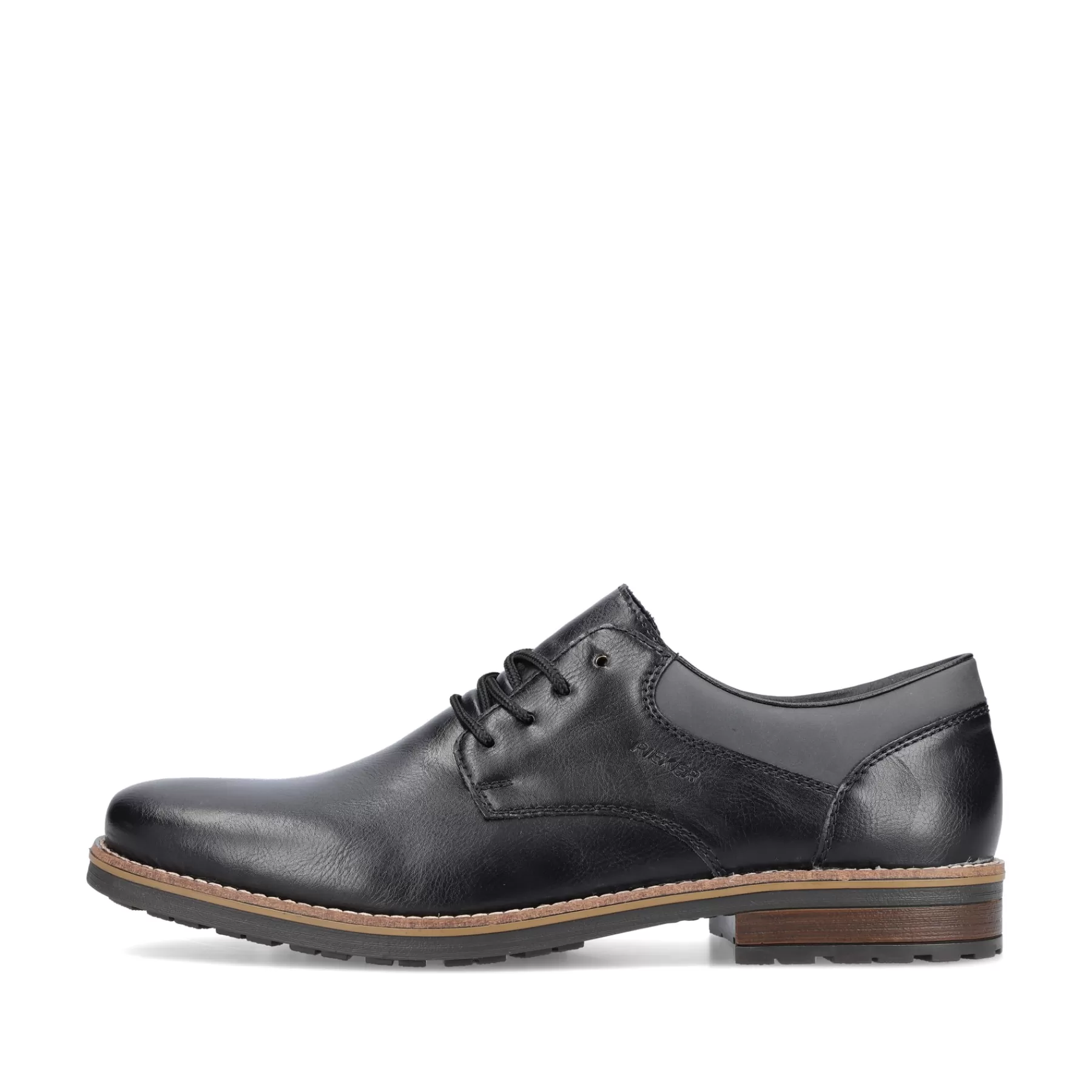 Flash Sale Meskie Sznurowane Buty W Kolorze Czarnym, Blyszczacym Meskie Niskie Buty I Kapcie