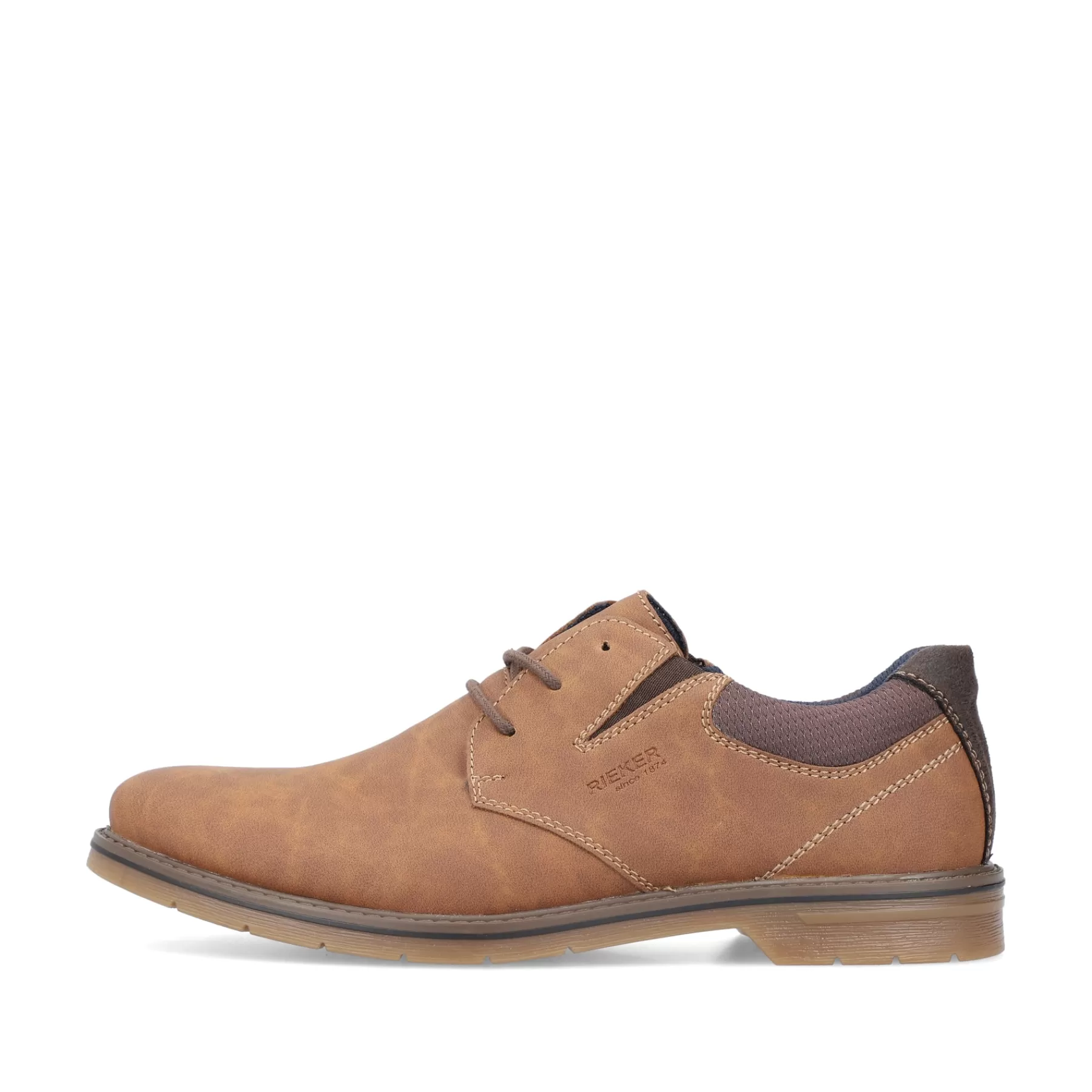 Fashion Meskie Sznurowane Buty W Kolorze Glinkowego Brazu Meskie Niskie Buty I Kapcie