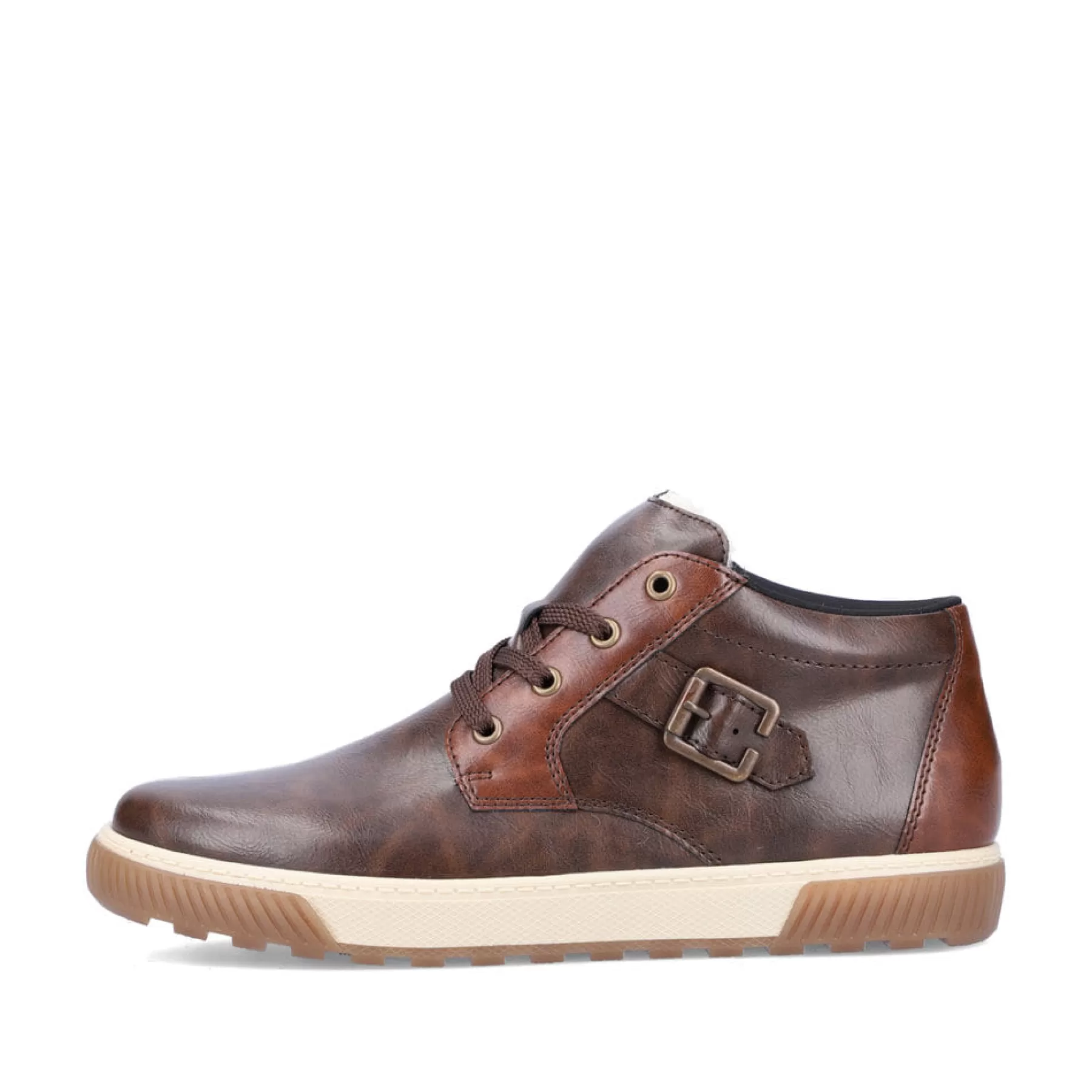 Store Meskie Sznurowane Buty W Kolorze Kawowo-Brazowym Meskie Buty