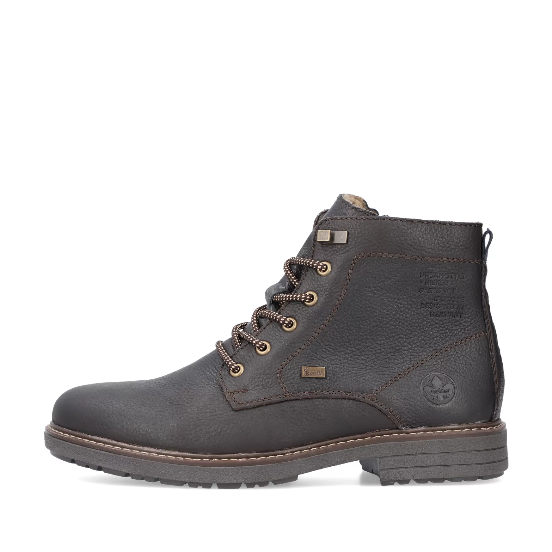 Discount Meskie Sznurowane Buty W Kolorze Kawowo-Brazowym Meskie Buty