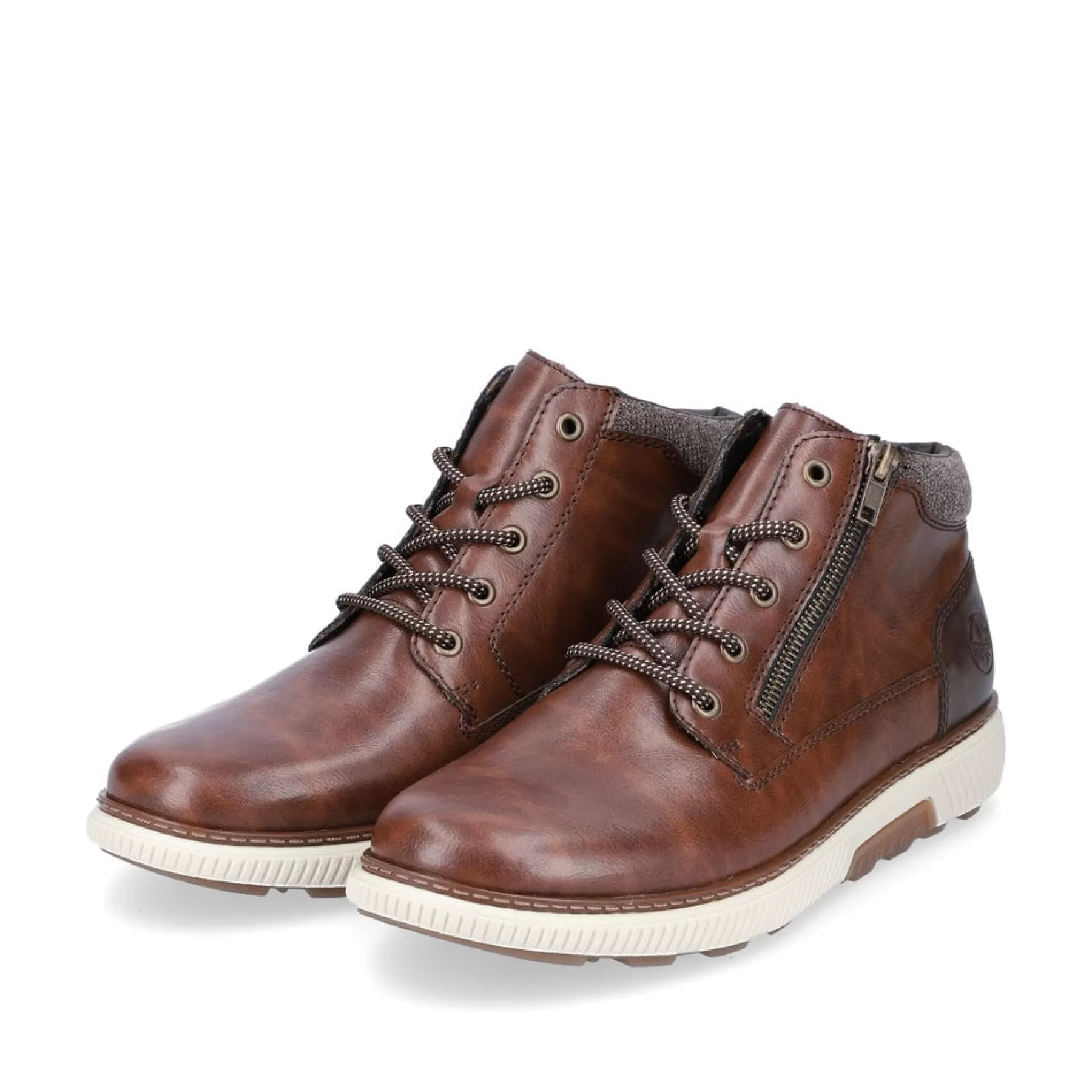 Best Meskie Sznurowane Buty W Kolorze Kawowo-Brazowym Meskie Buty