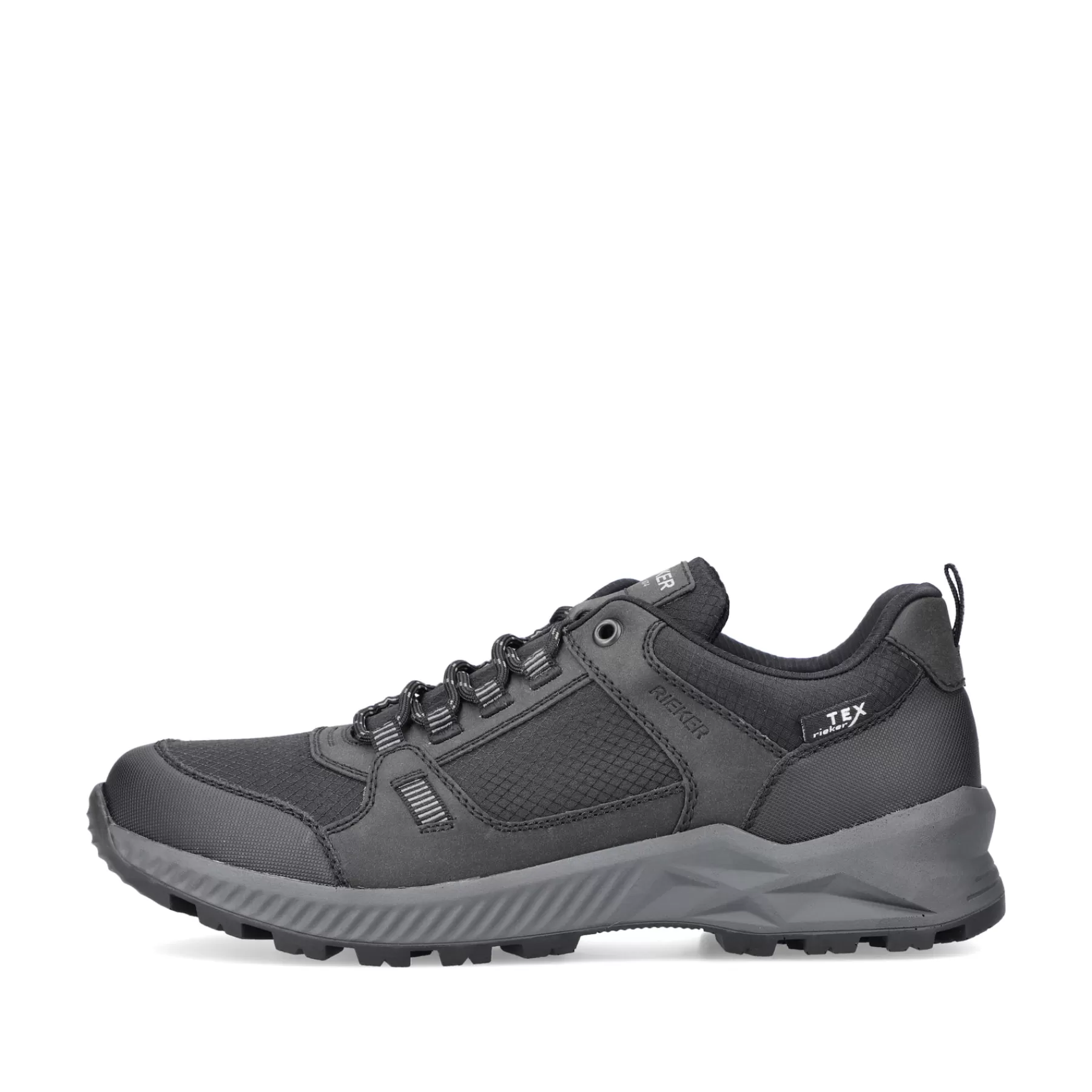 Shop Meskie Sznurowane Buty W Kolorze Kruczoczarnym Meskie Niskie Buty I Kapcie
