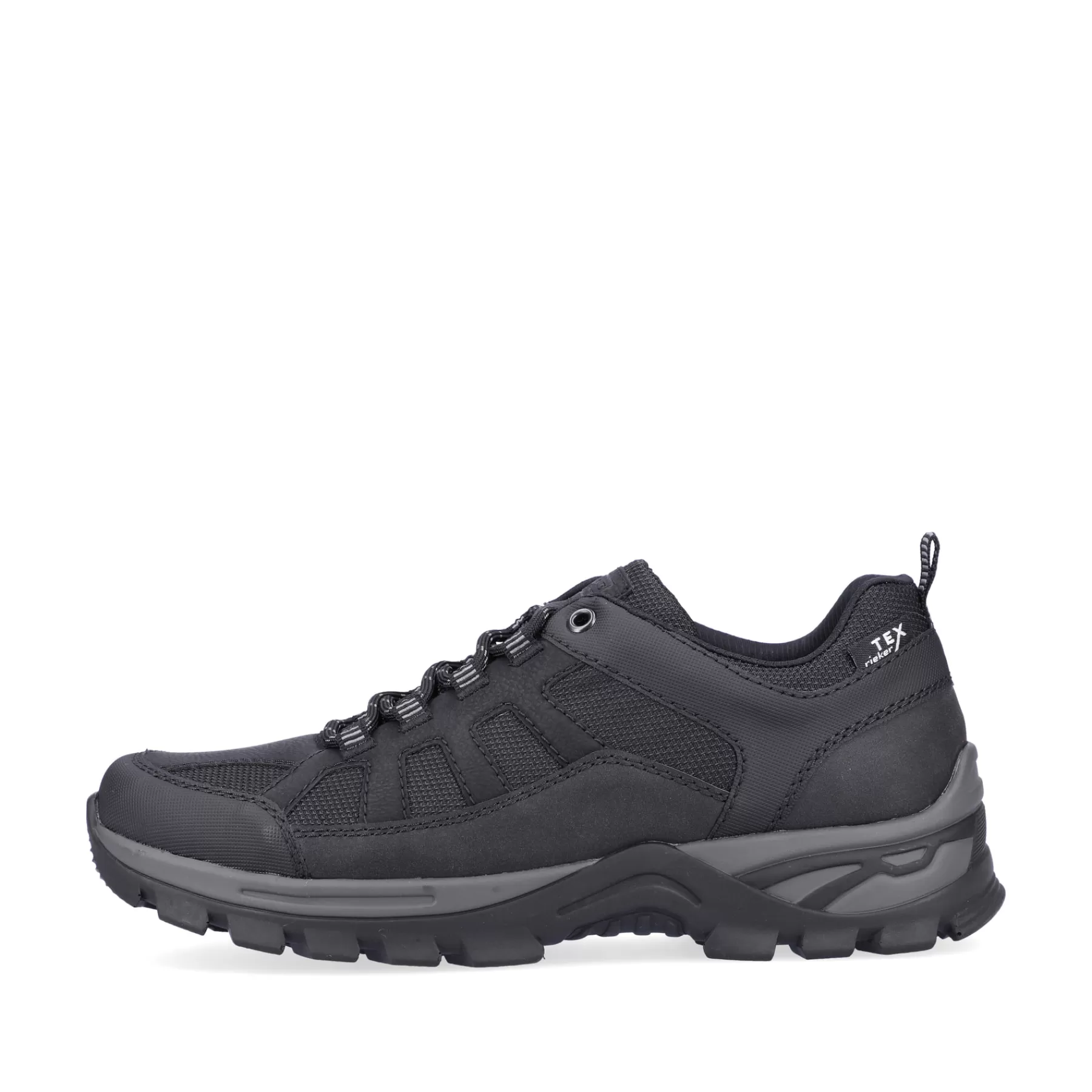 New Meskie Sznurowane Buty W Kolorze Kruczoczarnym Meskie Niskie Buty I Kapcie