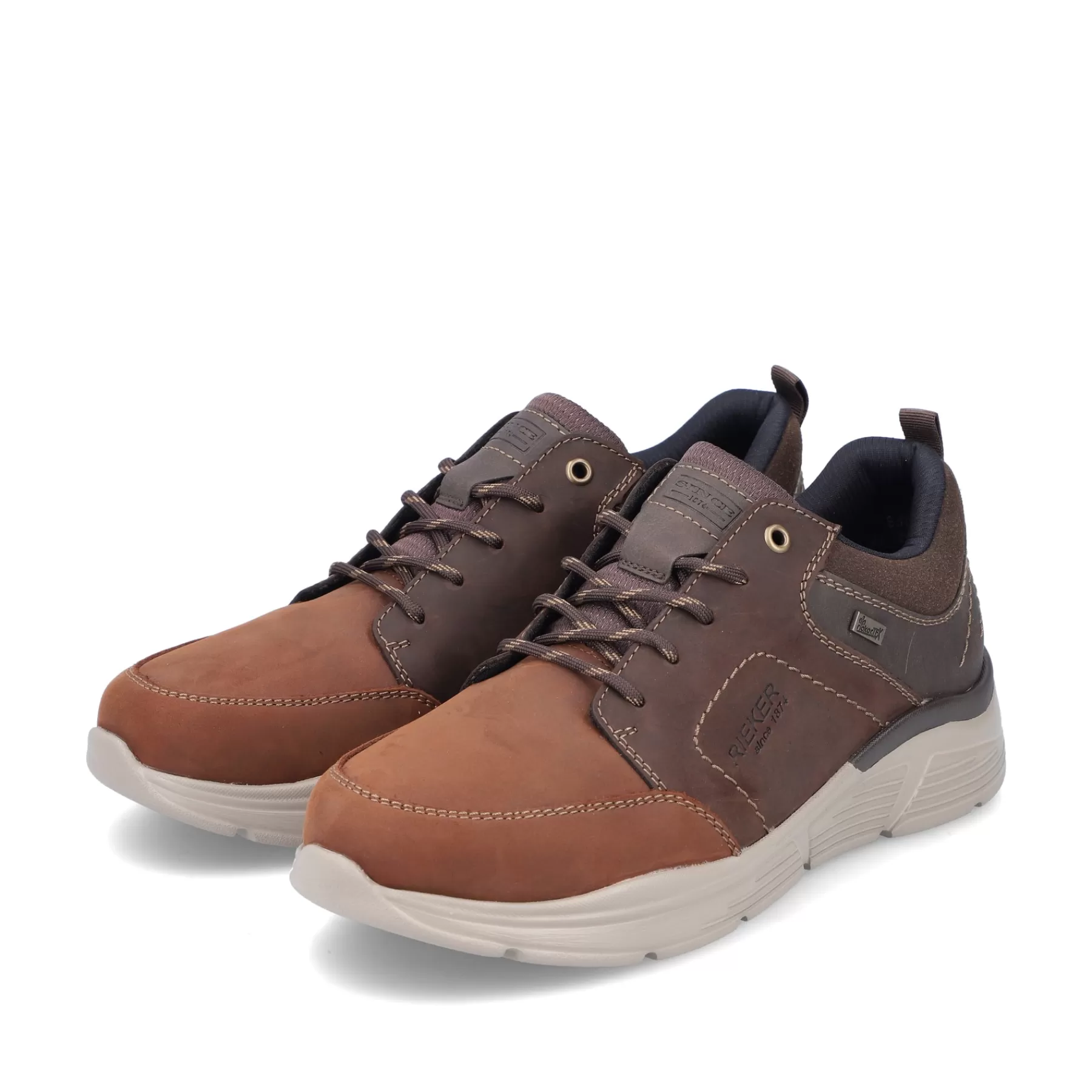 Best Meskie Sznurowane Buty W Kolorze Lisiego Brazu Meskie Niskie Buty I Kapcie