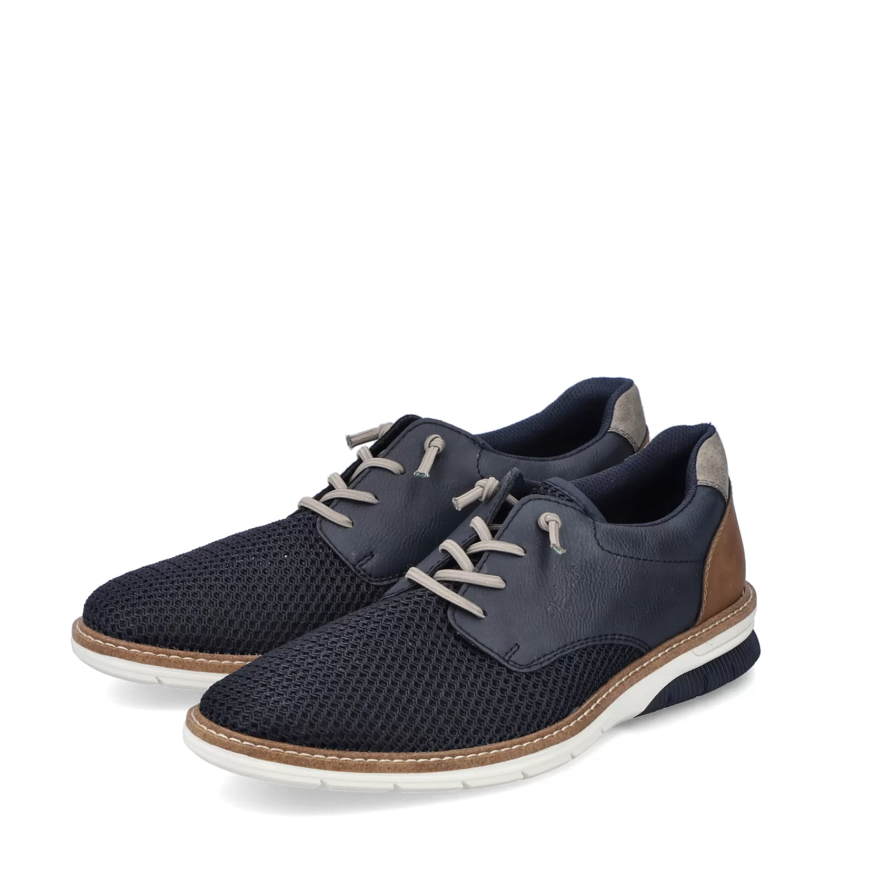 Cheap Meskie Sznurowane Buty W Kolorze Lupkowoniebieskim Meskie Niskie Buty I Kapcie