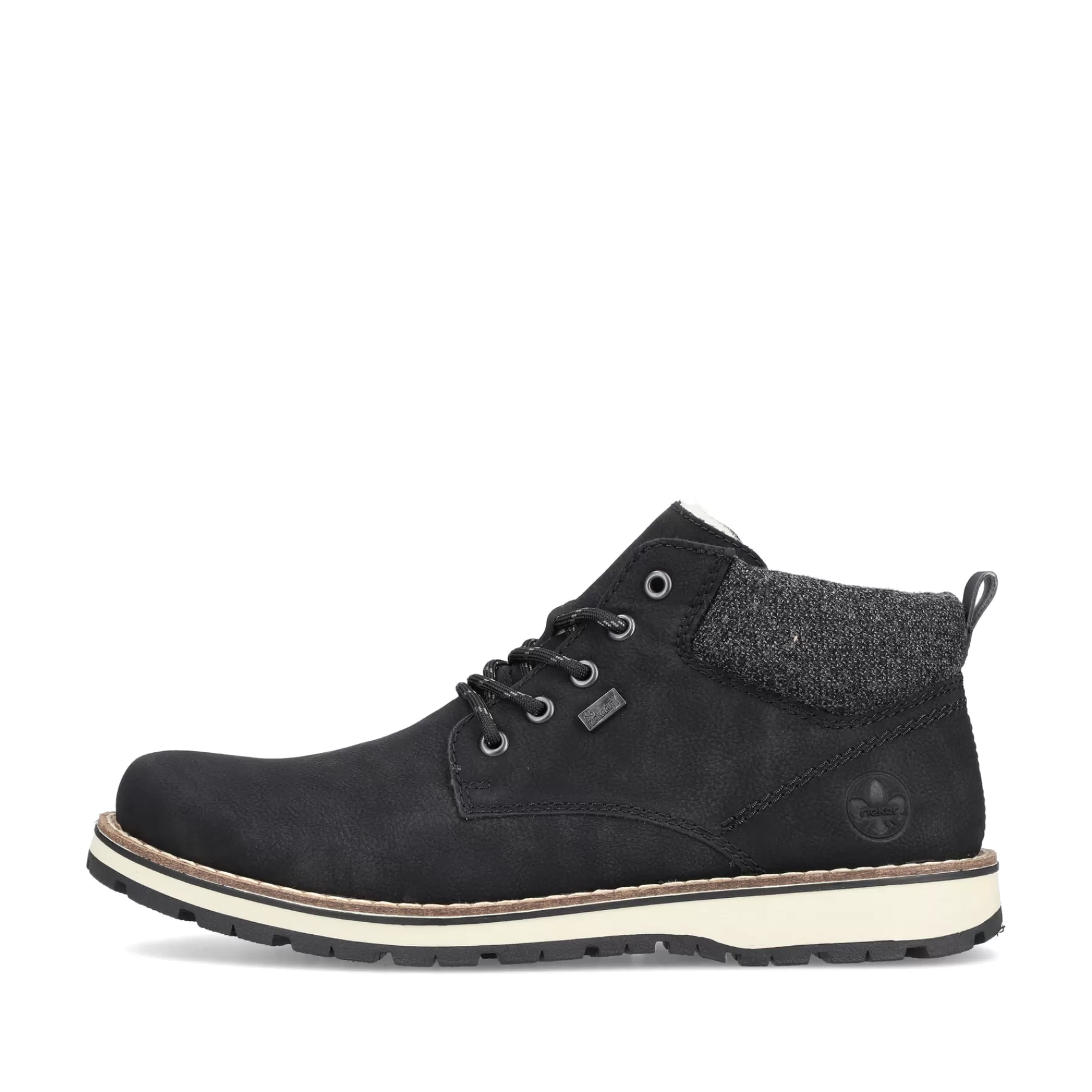 Outlet Meskie Sznurowane Buty W Kolorze Miejskim W Kolorze Czarnym Meskie Buty