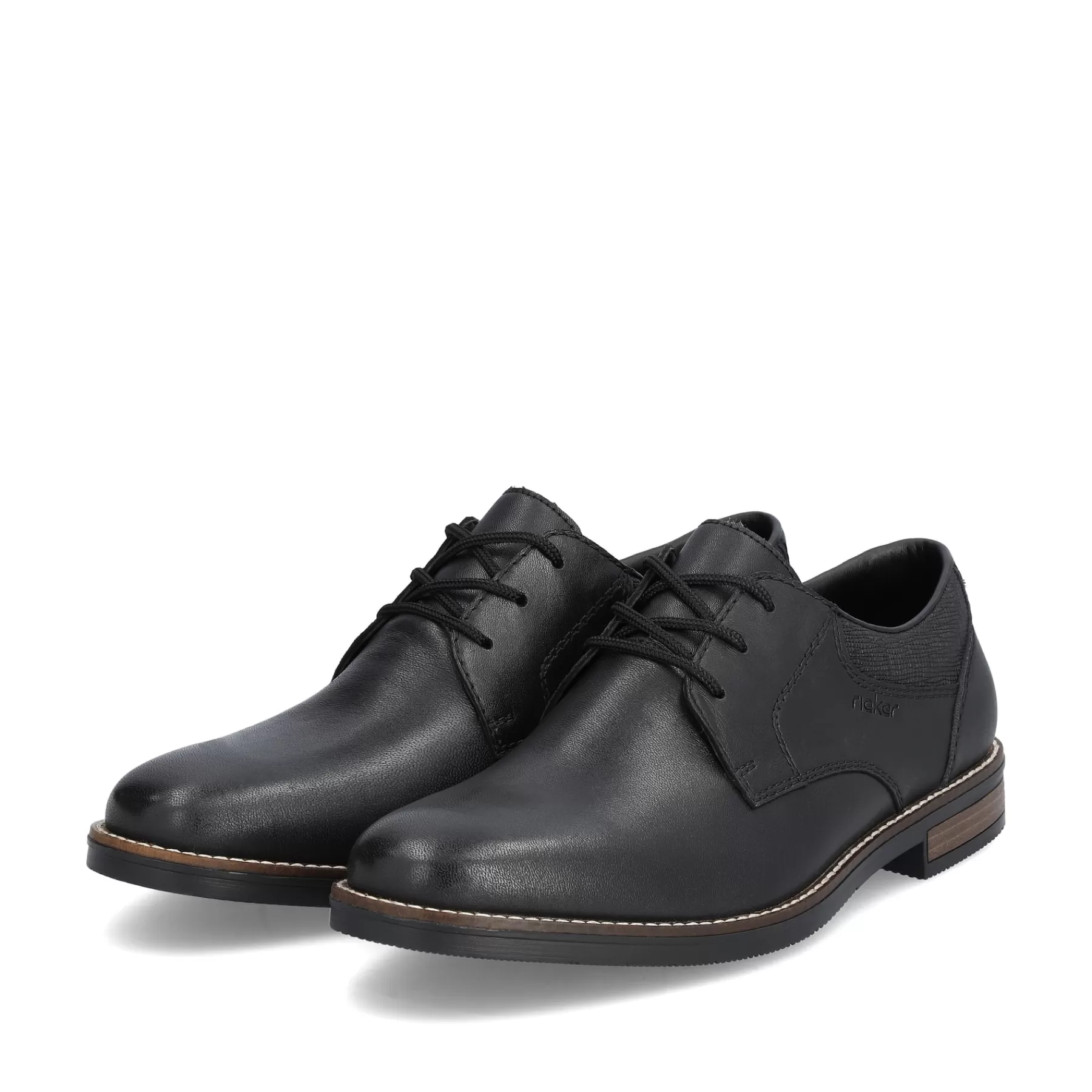 Shop Meskie Sznurowane Buty W Kolorze Nocnej Czerni Meskie Buty Biznesowe