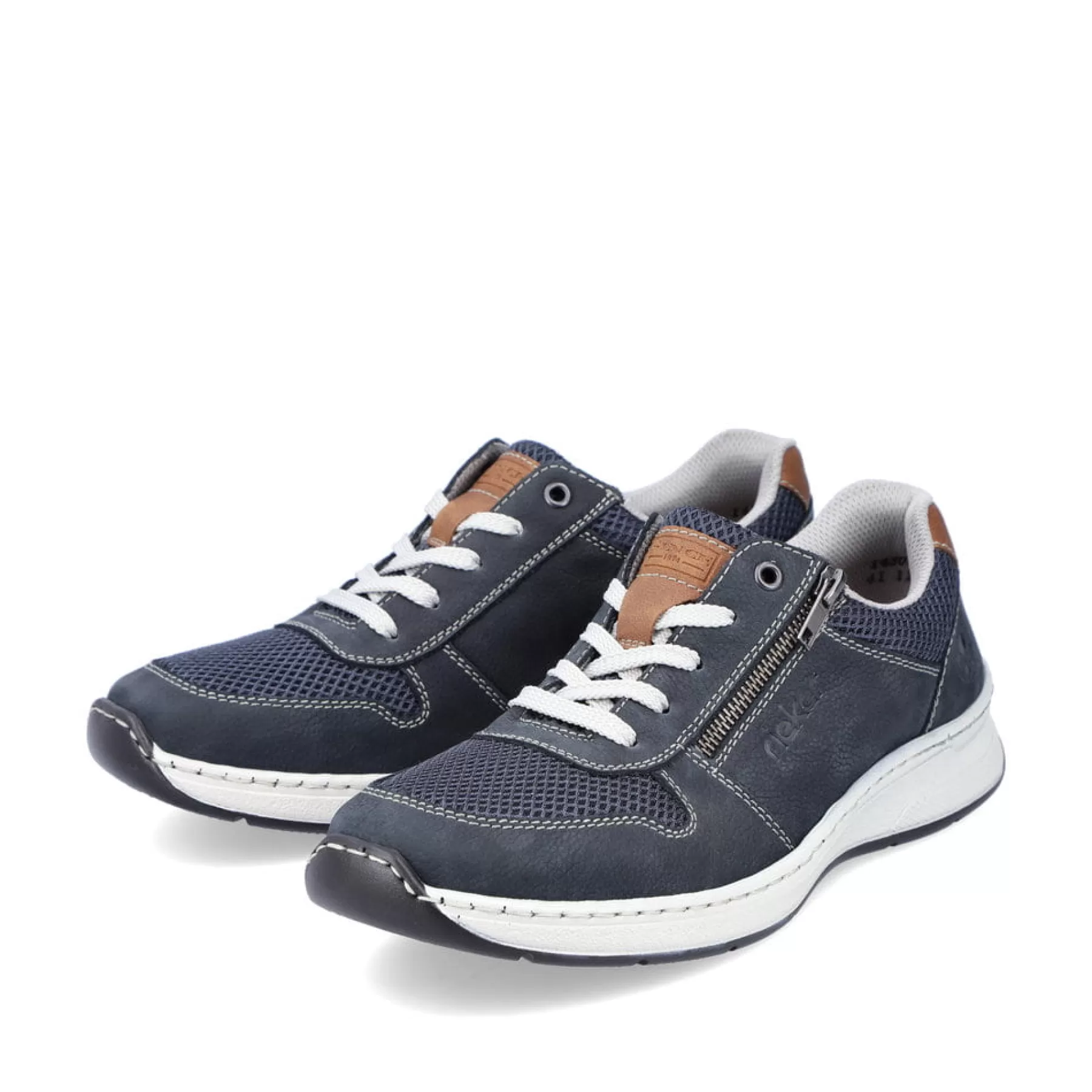 Store Meskie Sznurowane Buty W Kolorze Oceanicznego Blekitu Meskie Niskie Buty I Kapcie