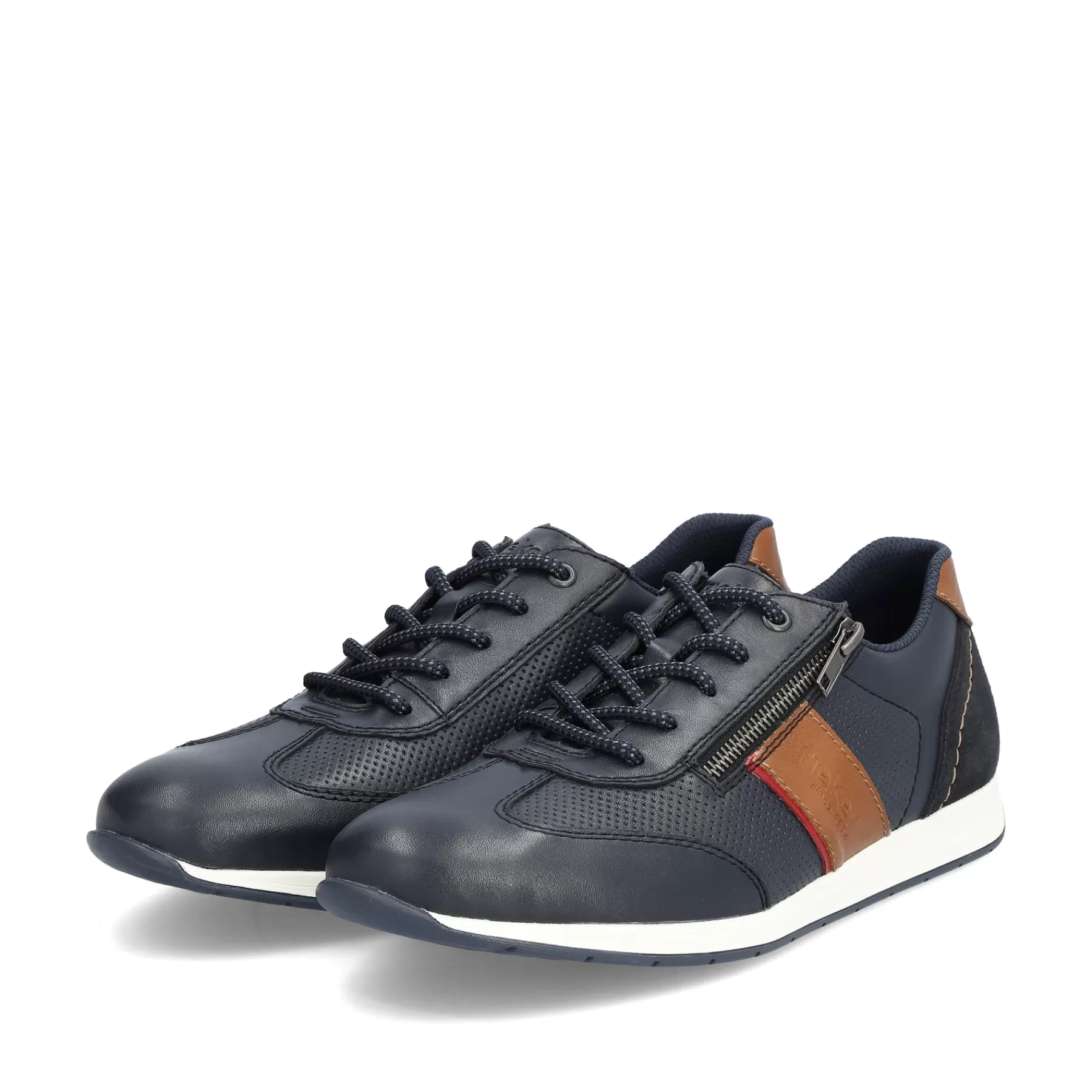 Fashion Meskie Sznurowane Buty W Kolorze Oceanicznego Blekitu Meskie Buty Biznesowe