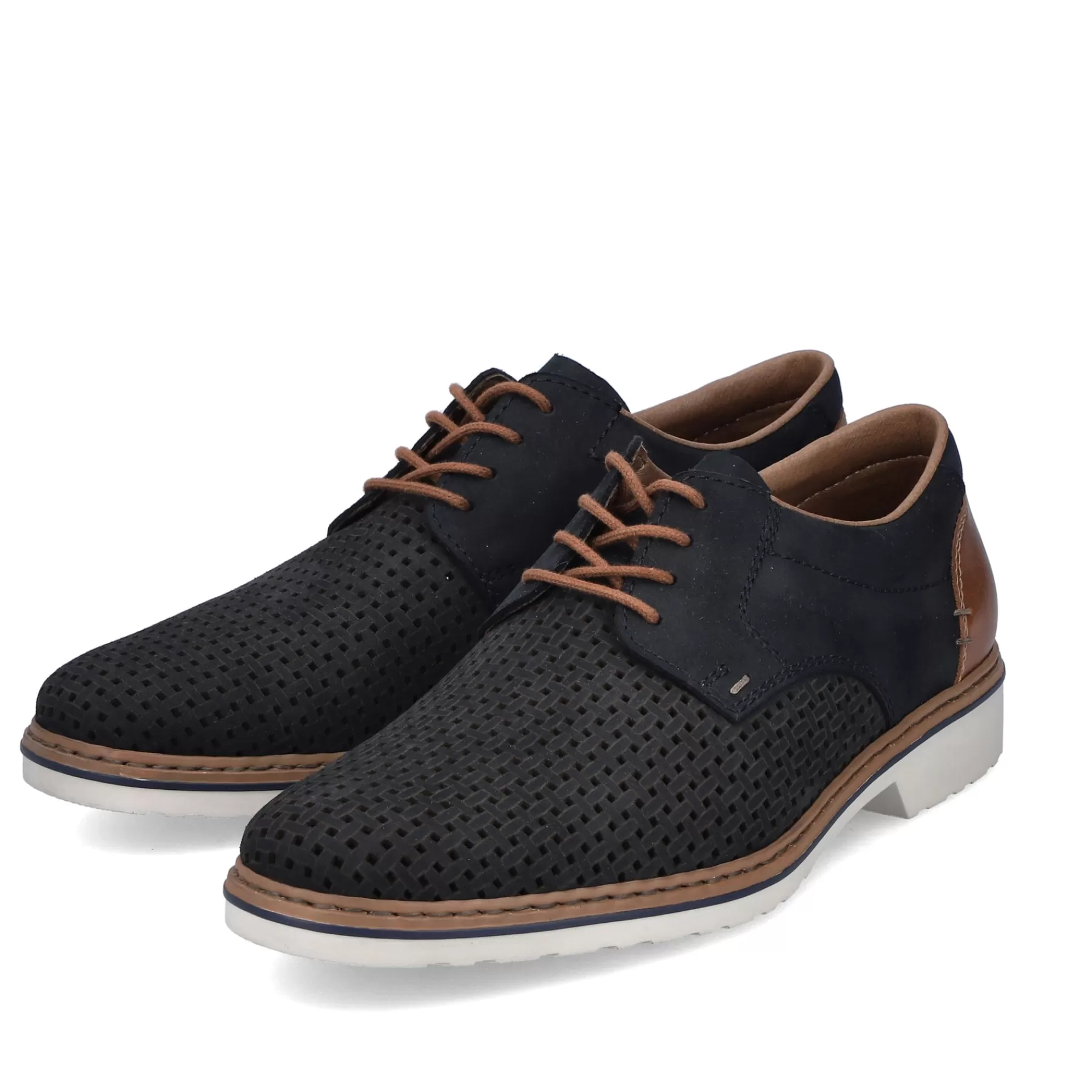 Clearance Meskie Sznurowane Buty W Kolorze Stalowoniebieskim Meskie Buty Biznesowe