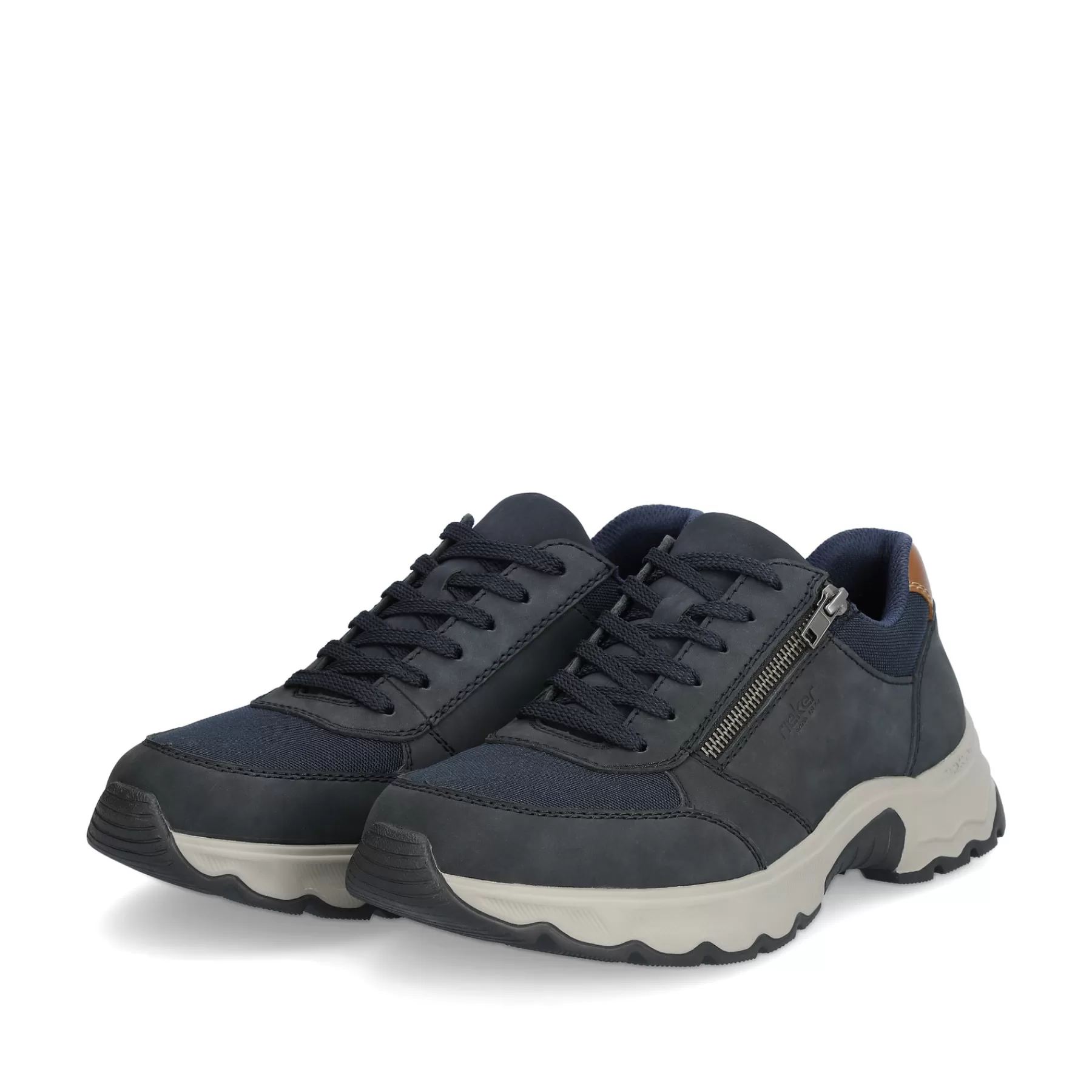 Best Meskie Sznurowane Buty W Kolorze Stalowoniebieskim Meskie Niskie Buty I Kapcie